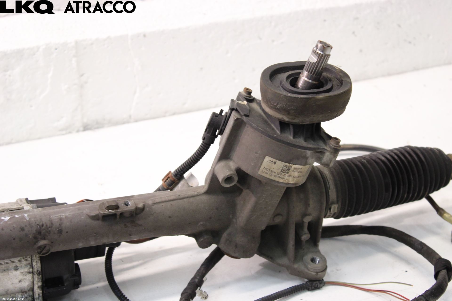 Volkswagen VW GOLF VI 09-13 Servo Snekke - Tannstang