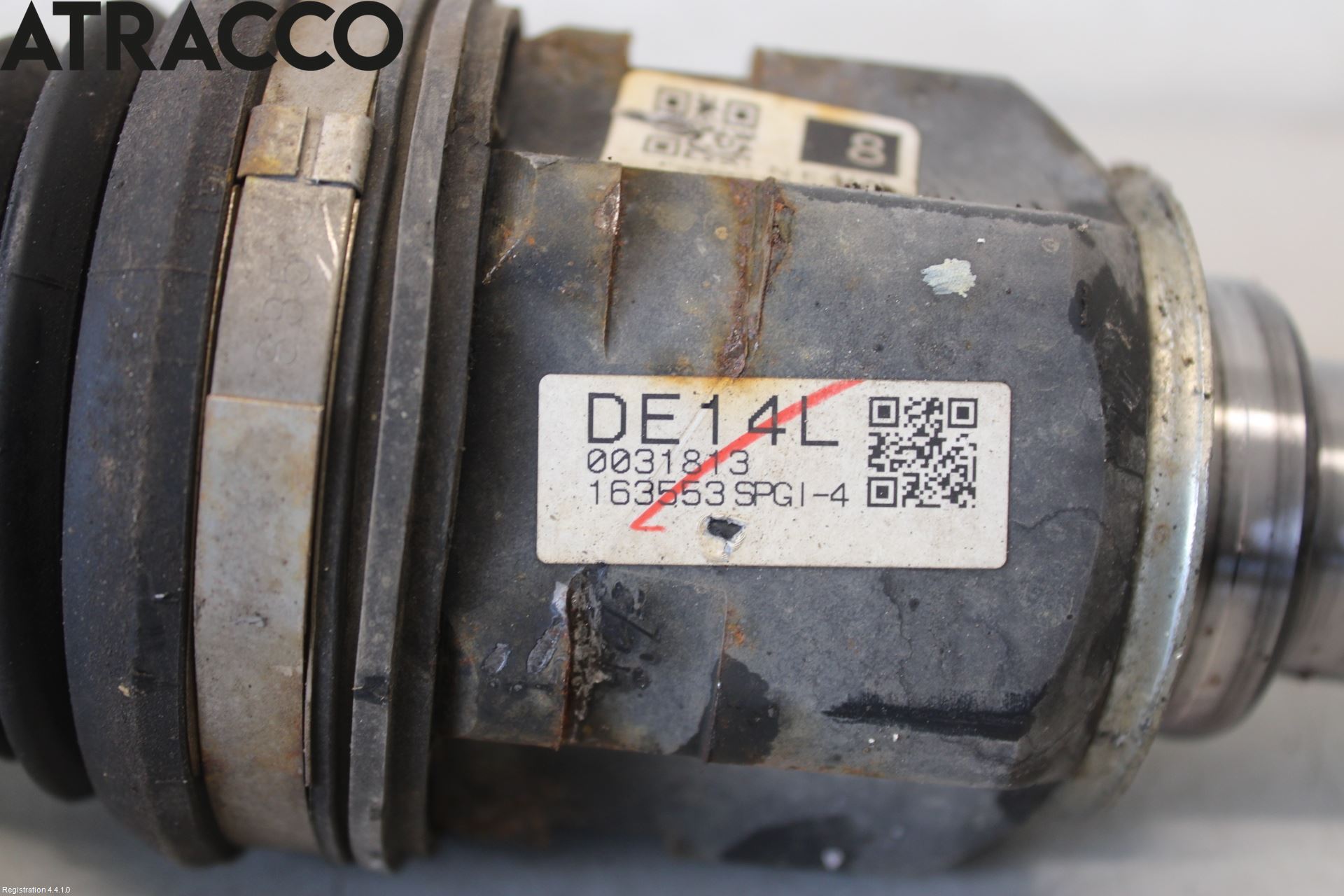 Toyota PRIUS+ ZVW40 12-20 Drivaksel Foran Kompl Venstre