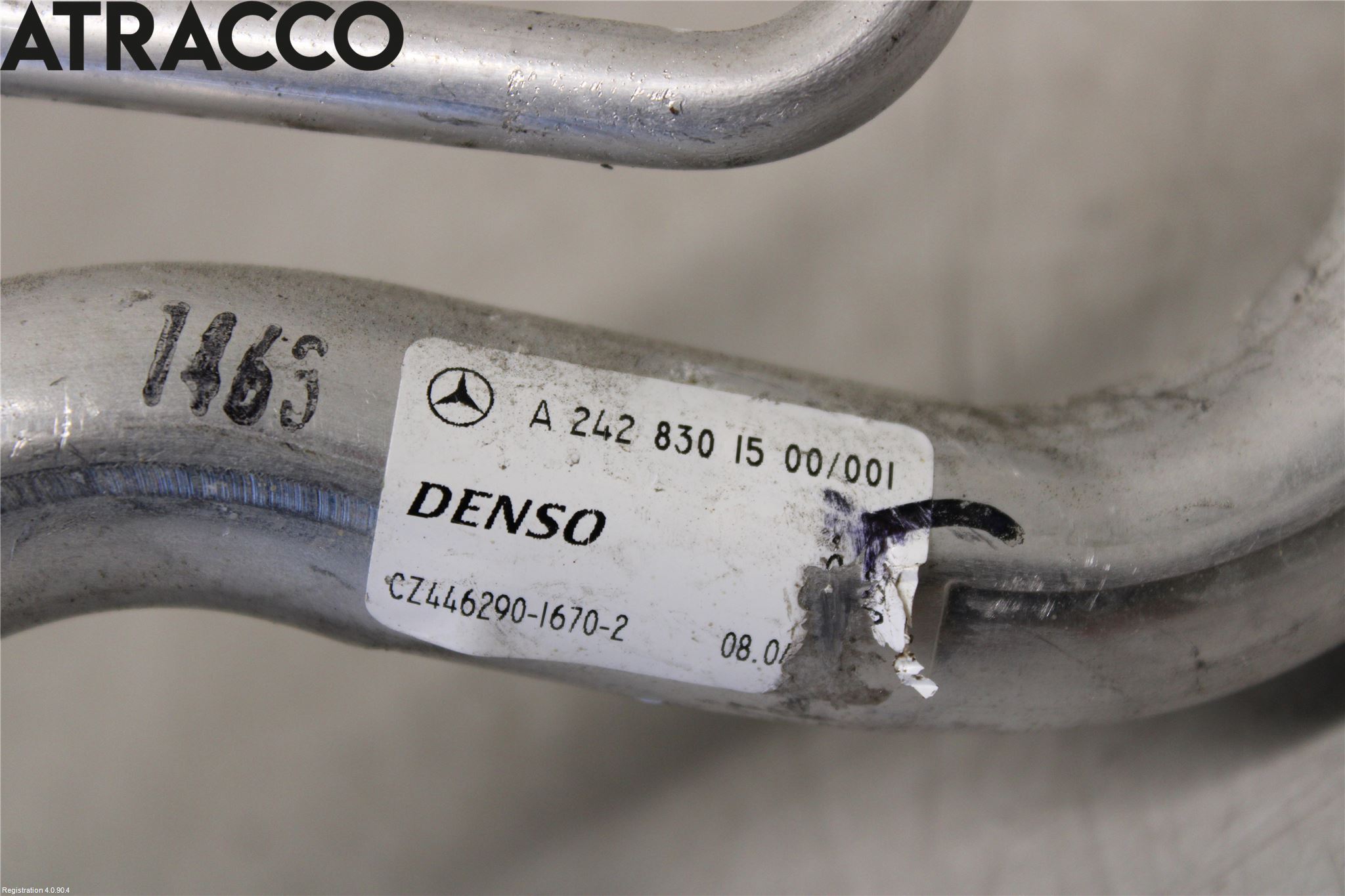 Mercedes-Benz MB B-KLASS (W246/W242) 12-19 Varme Ac Slange - Rør