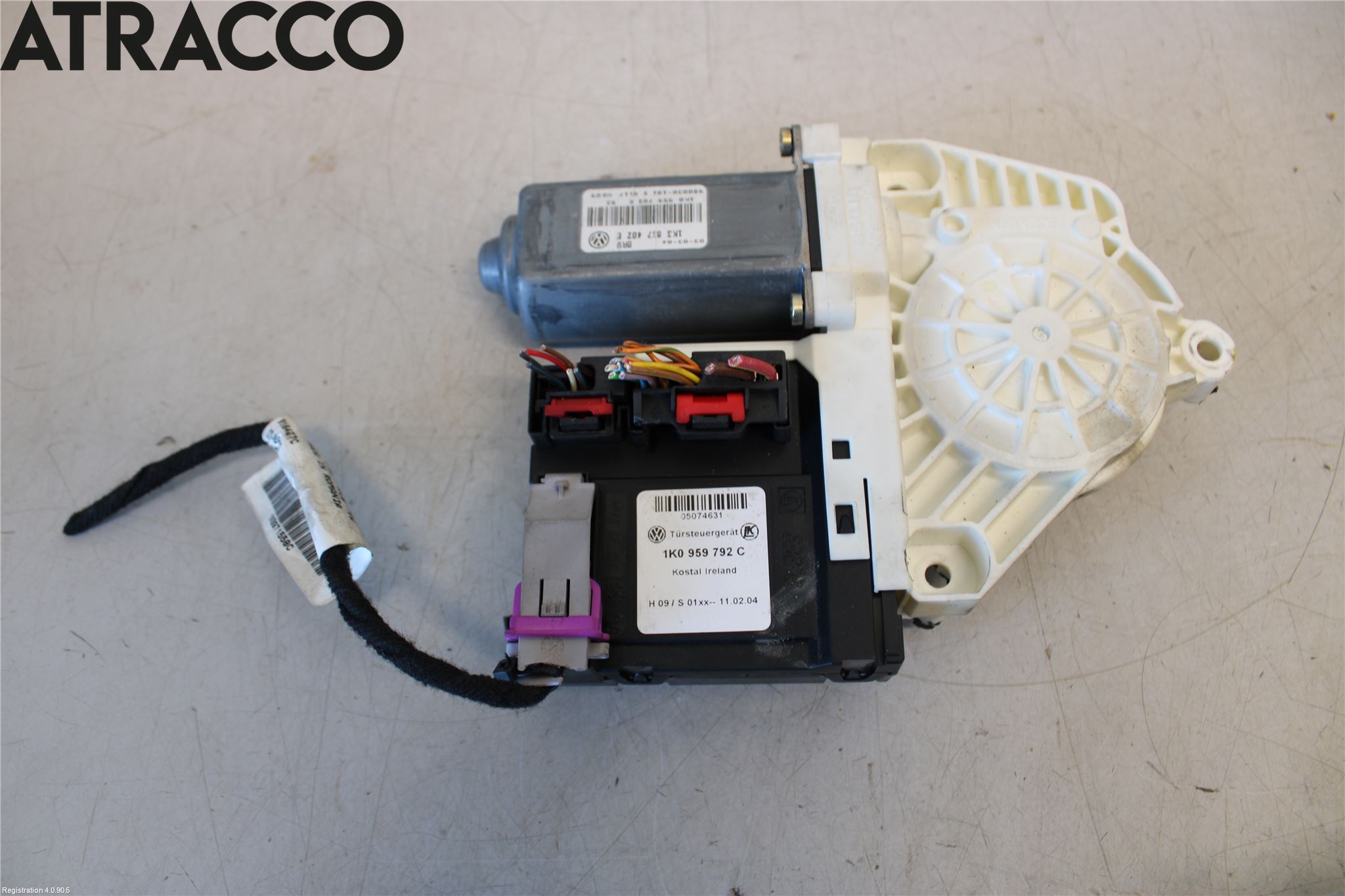 Volkswagen VW GOLF V 04-09 Vindusheismotor