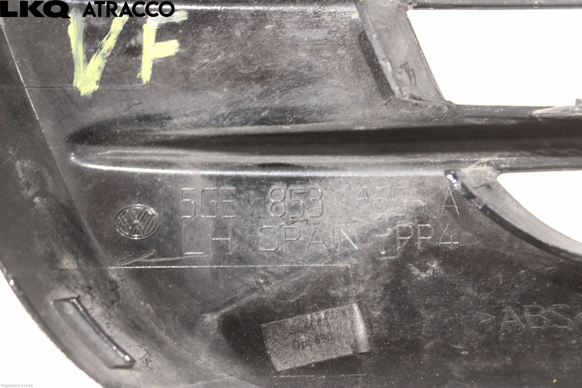 Volkswagen VW GOLF / E-GOLF VII 13-20 Støtfangerfeste Foran Venstre