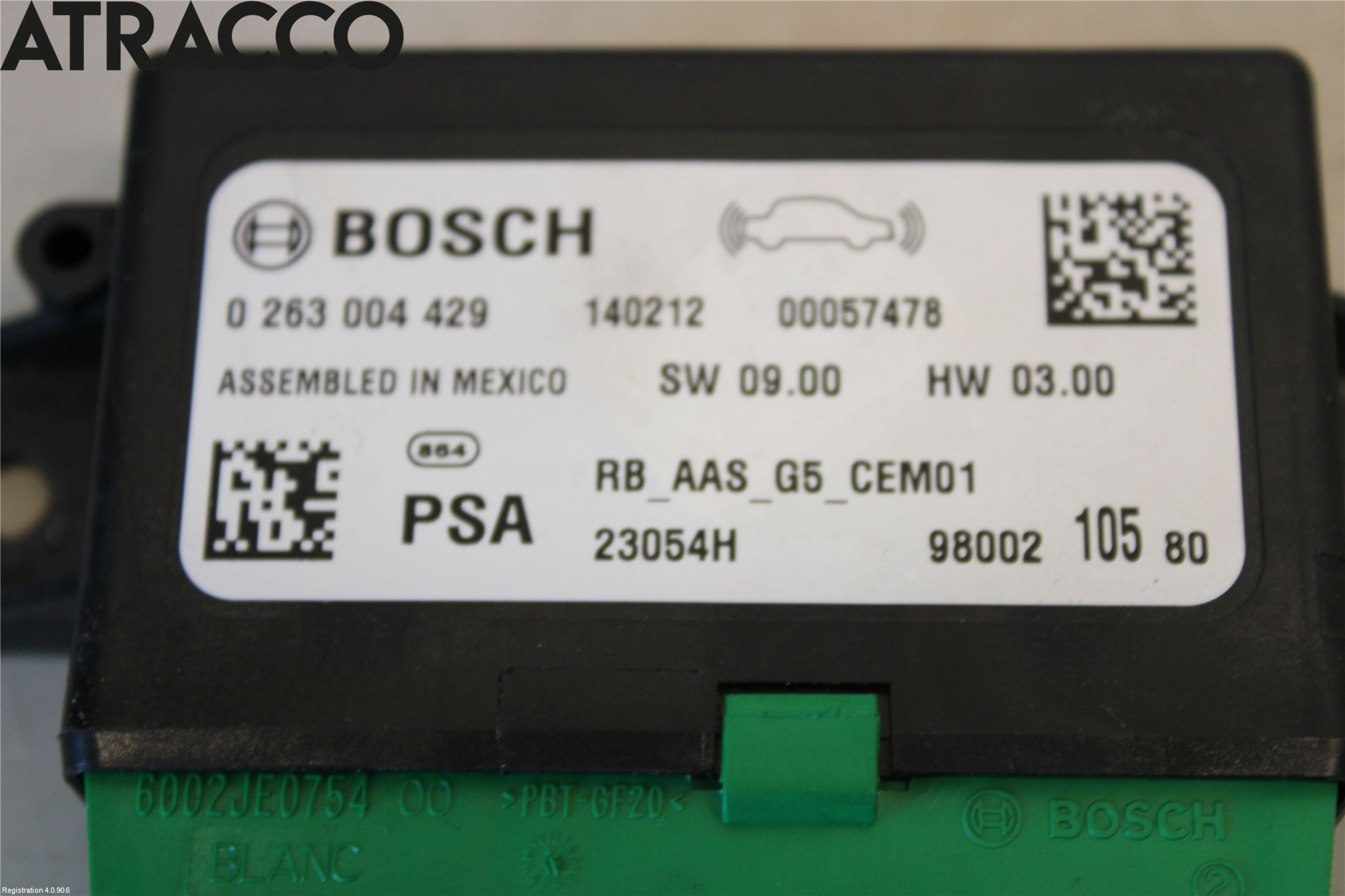 Peugeot 308 14-21 Styreenhet Parkering