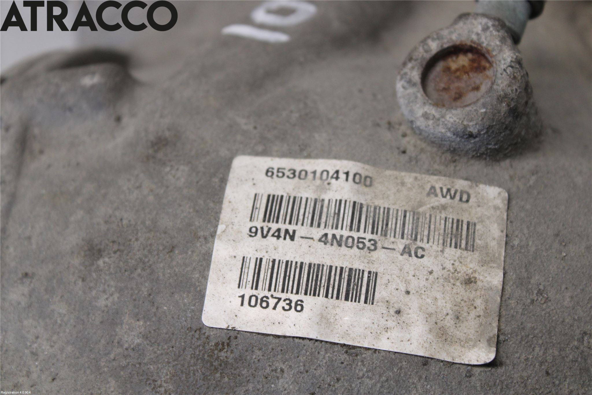 Ford KUGA 08-12 Bakaksel Kardang Bak -Diff