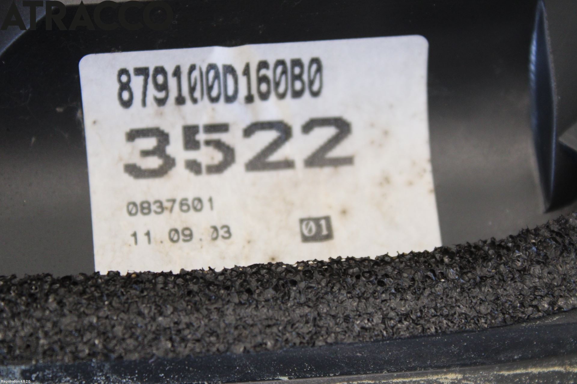 Toyota YARIS P1 03-05 Speil H M-El Justering