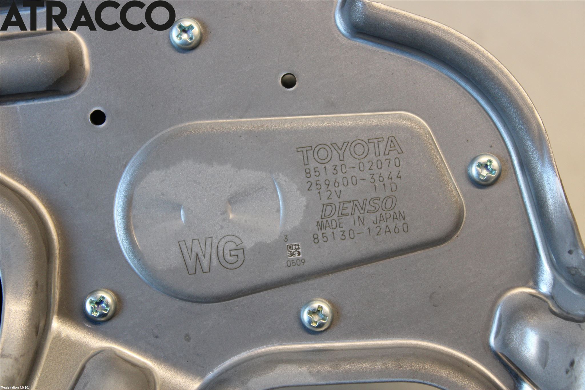 Toyota COROLLA 19- Viskermotor Bakluke