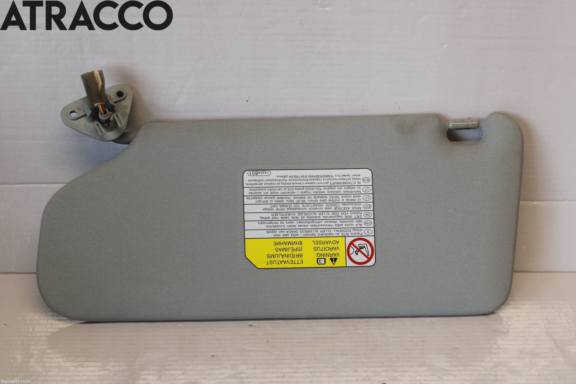 Mitsubishi OUTLANDER 07-12 Innr Solskjerm