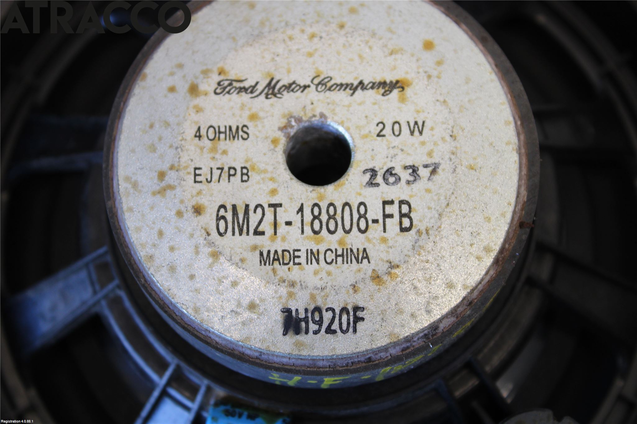 Ford MONDEO 07-15 Innr Høyttaler