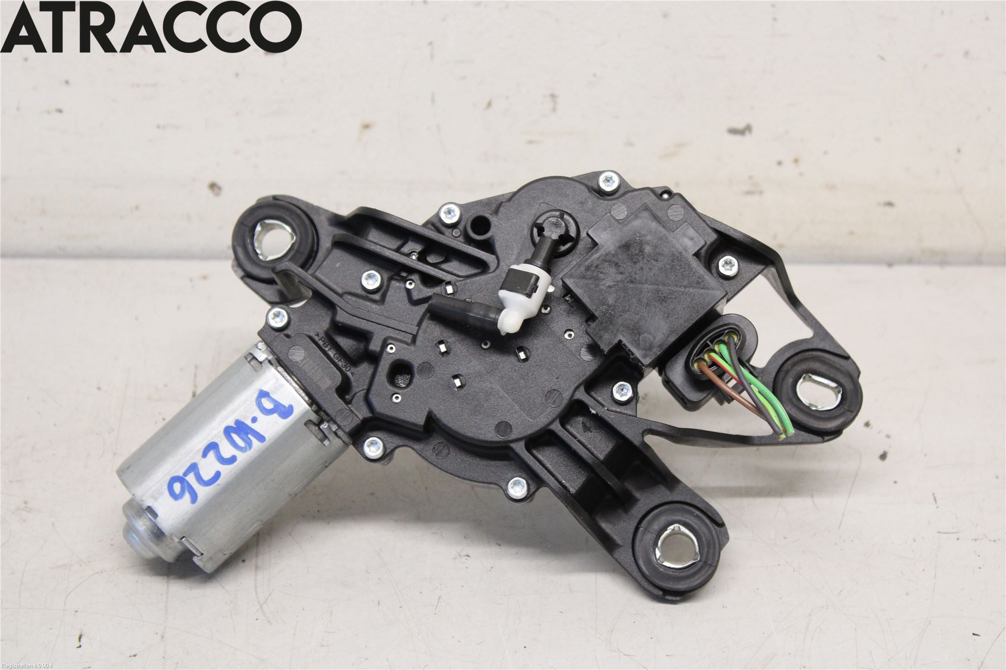 Volkswagen VW GOLF VI 09-13 Viskermotor Bakluke