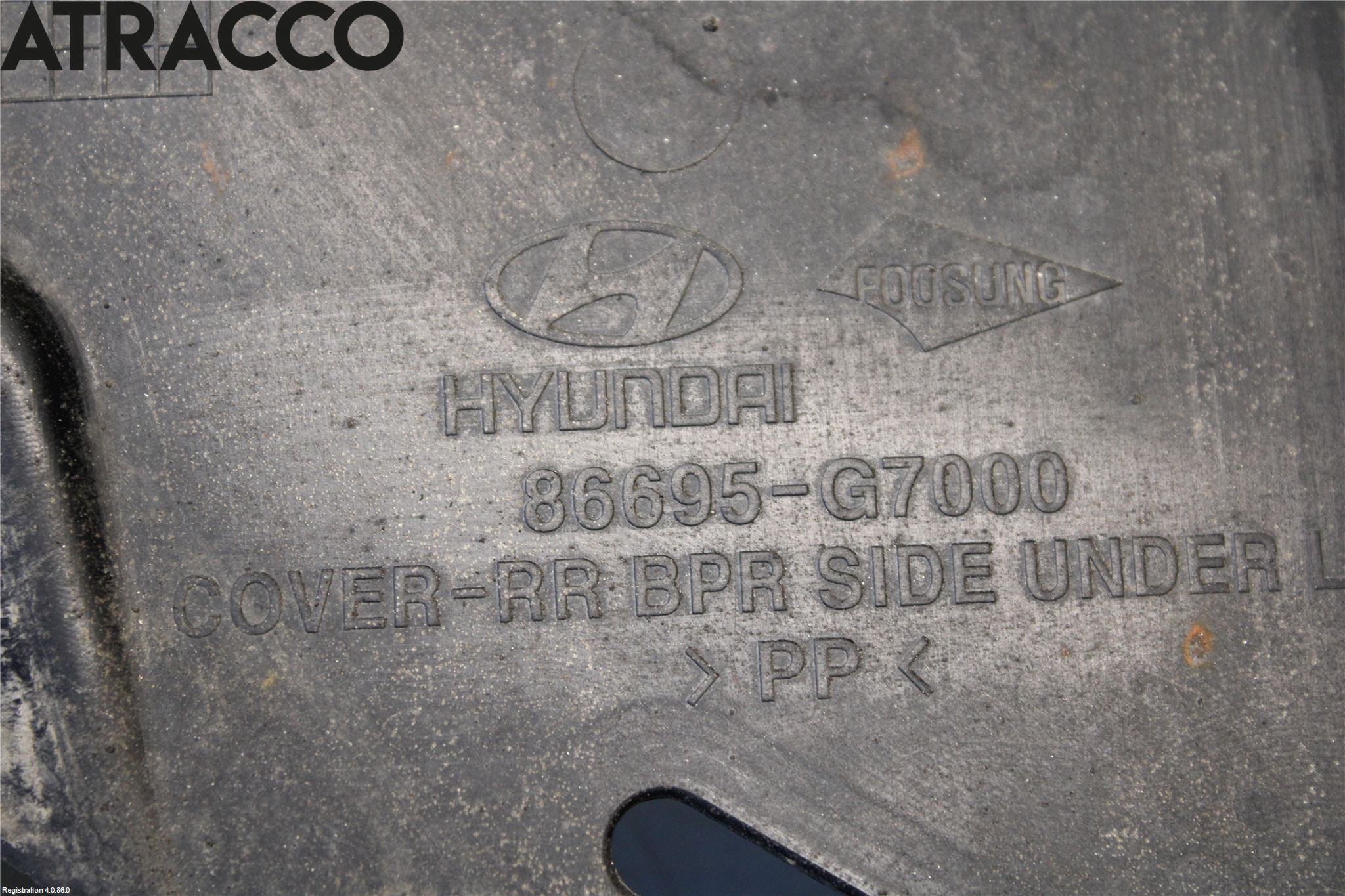 Hyundai IONIQ AE 17-22 Støtfanger Bak Hjørne Venstre