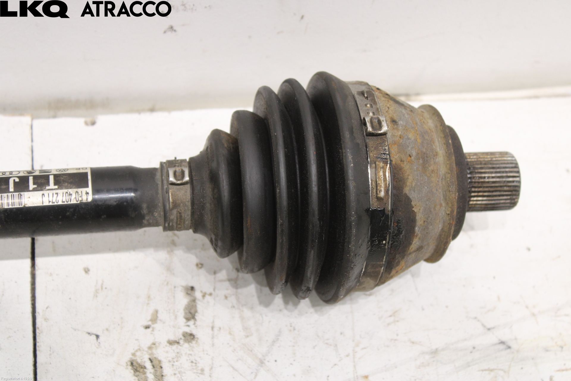 Audi ALLROAD 06-11 Drivaksel Foran Kompl Venstre