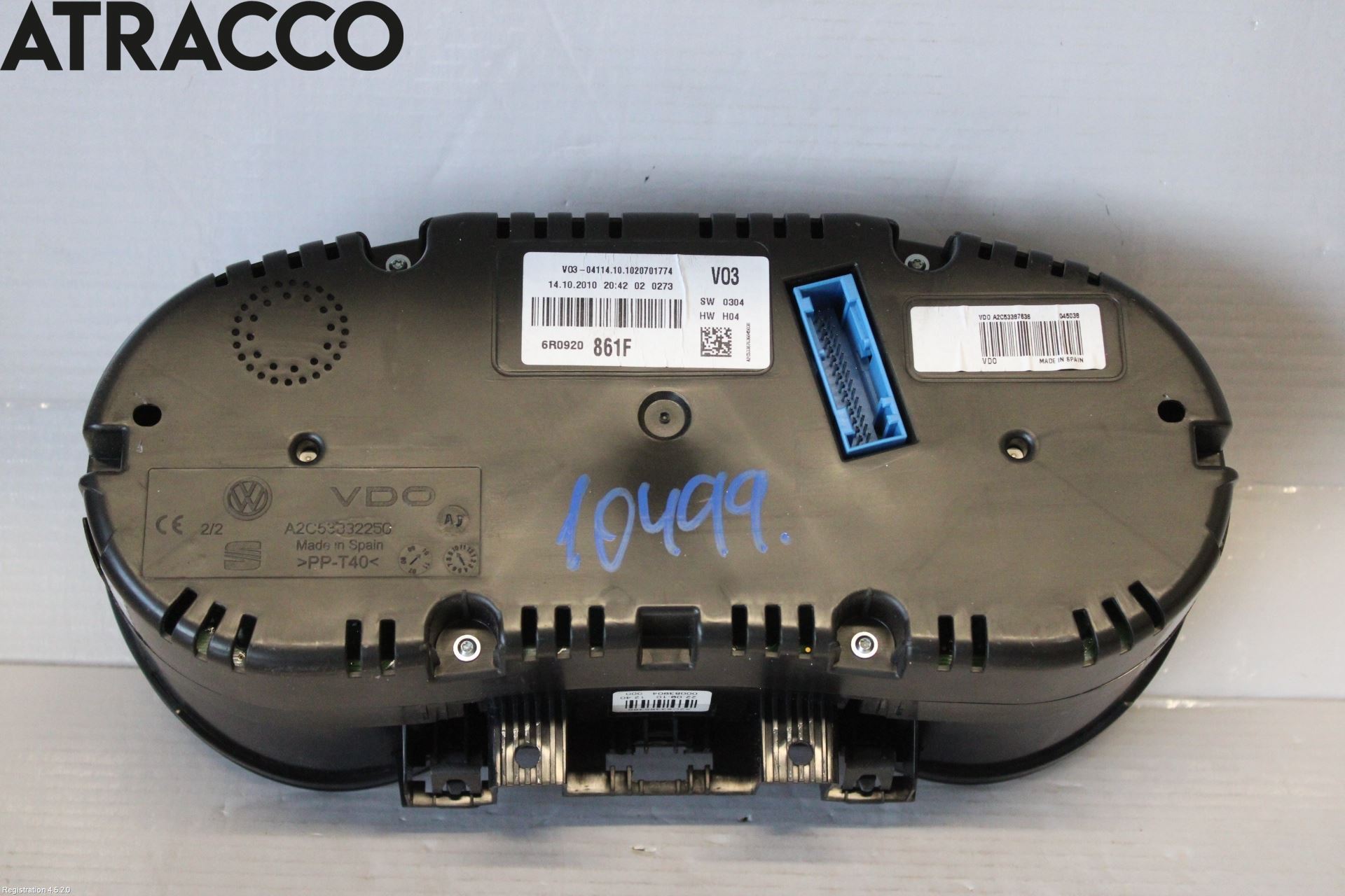 Volkswagen VW POLO 10-17 Instr Kombinert