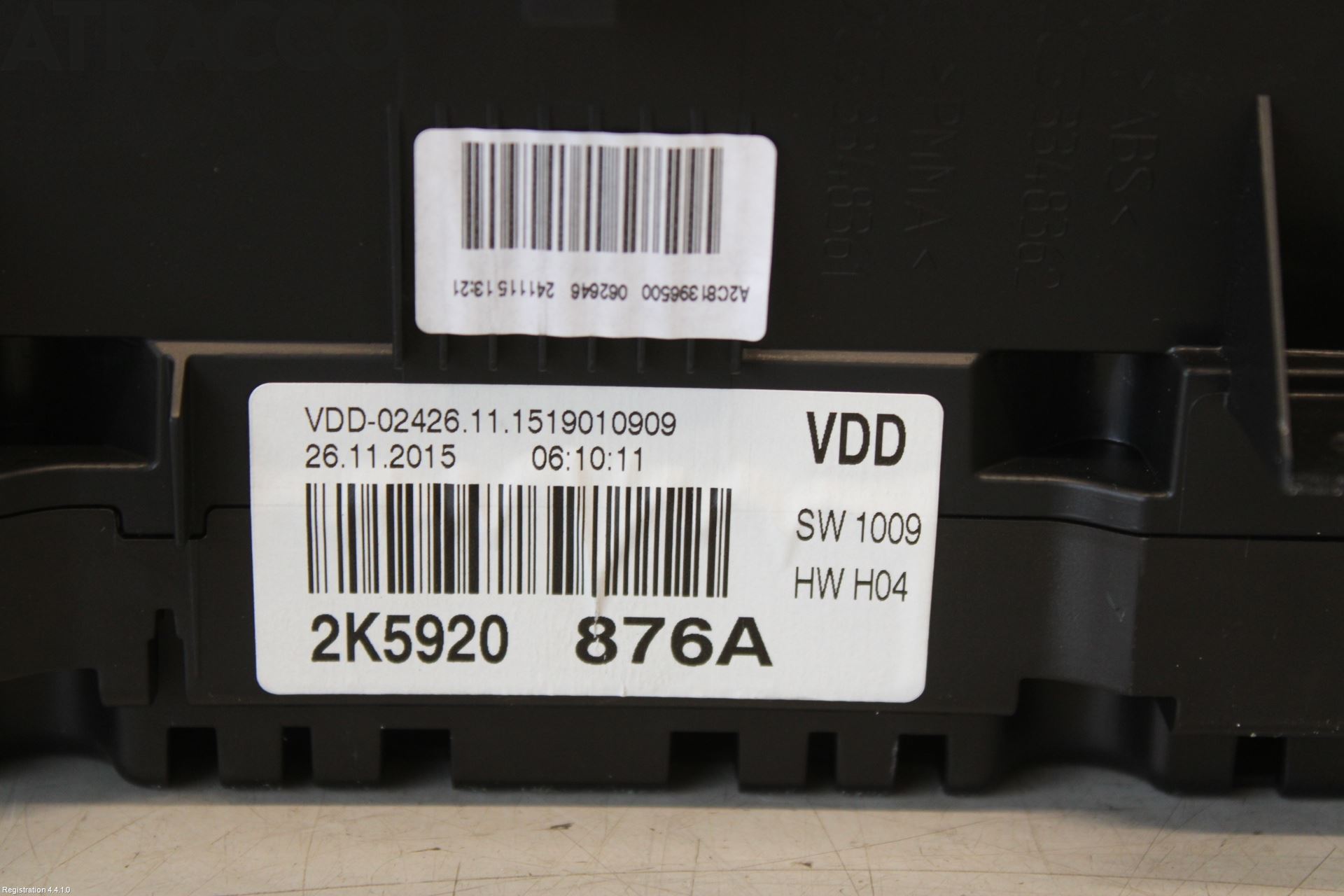 Volkswagen VW CADDY 16-20 Instr Kombinert