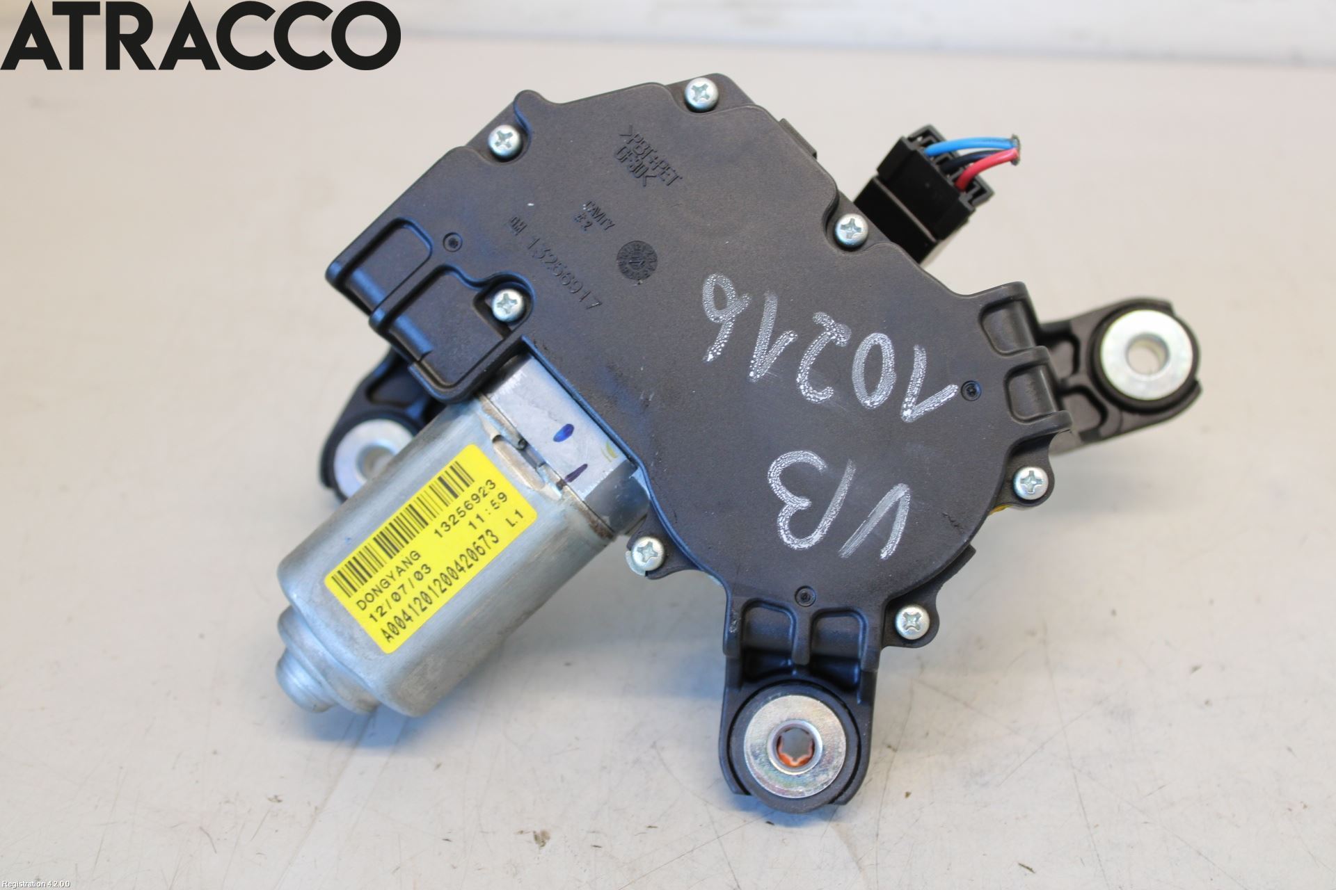 Opel ZAFIRA C 12-19 Viskermotor Bakluke