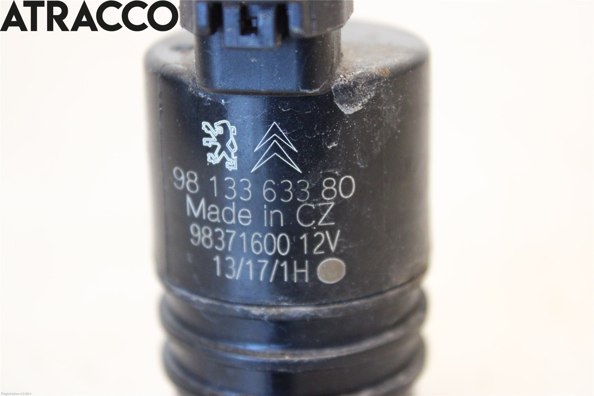 Peugeot 3008 17-24 Spylerpumpe Frontrute