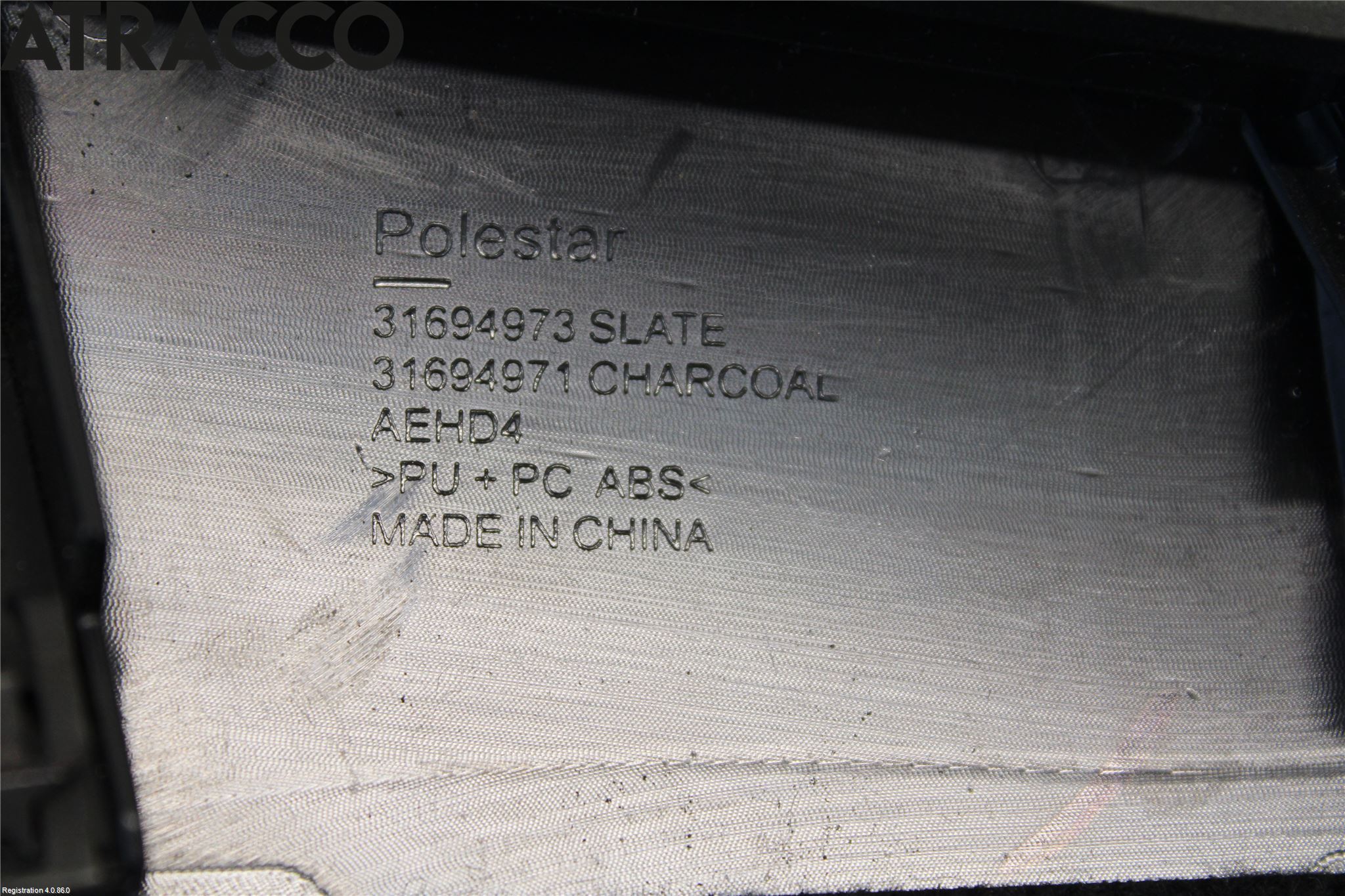 Polestar 2 20- Innr Konsoll-Lomme