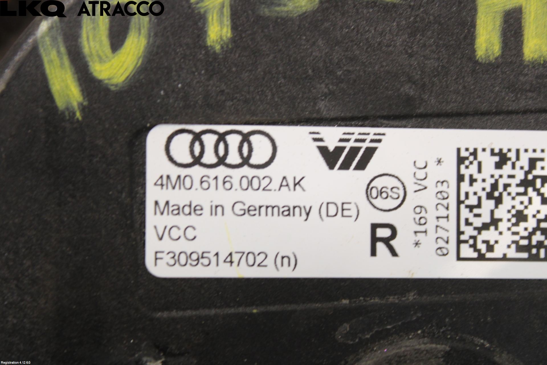 Audi E-TRON, S GE 19- Nivåreg Belg - Luftpute