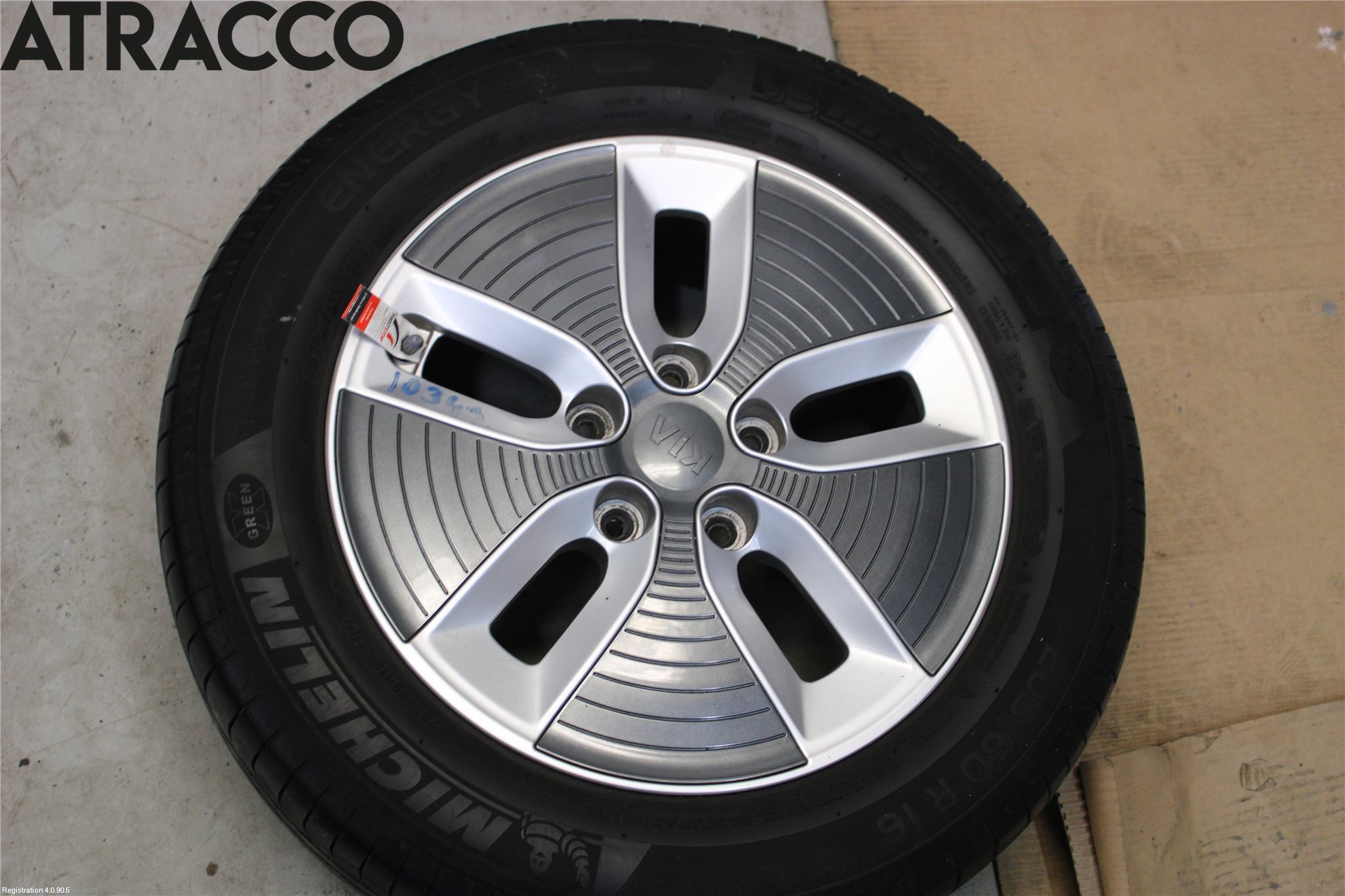 Kia SOUL 09- Dekk Sommer På Alu Felg 4Stk