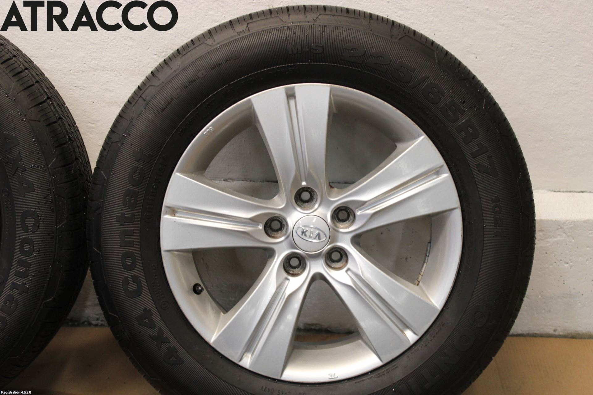 Kia SPORTAGE (SL) 11-15 Dekk Vinter På Alu Felg 4Stk