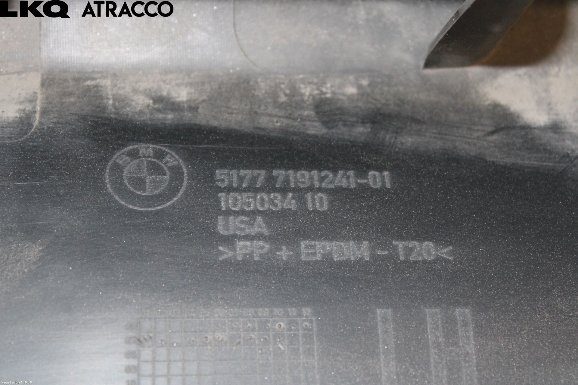 BMW X5 E70 07-13 Kanalskjørt Venstre