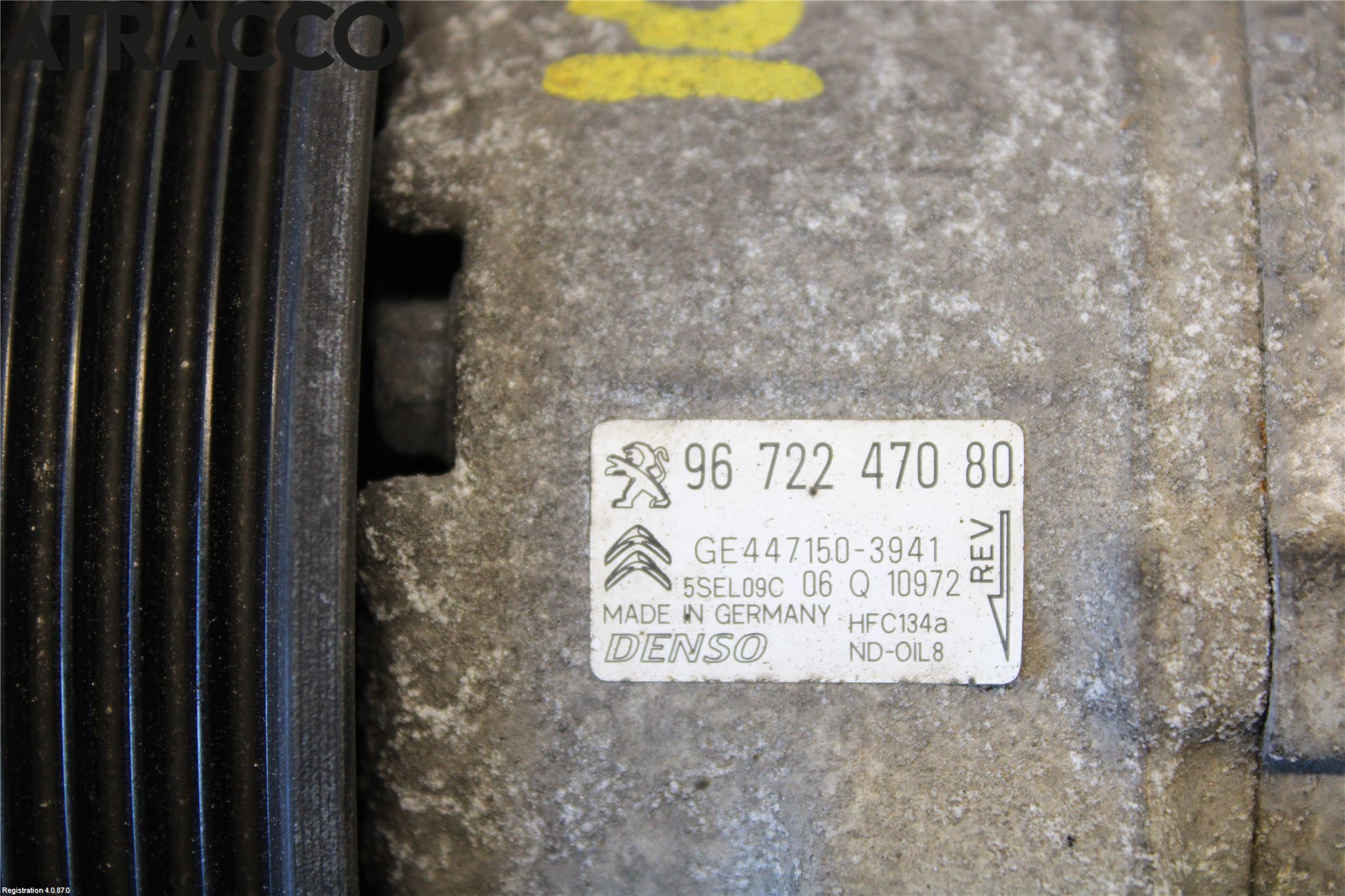 Peugeot 2008 13-20 Varme Ac Kompressor