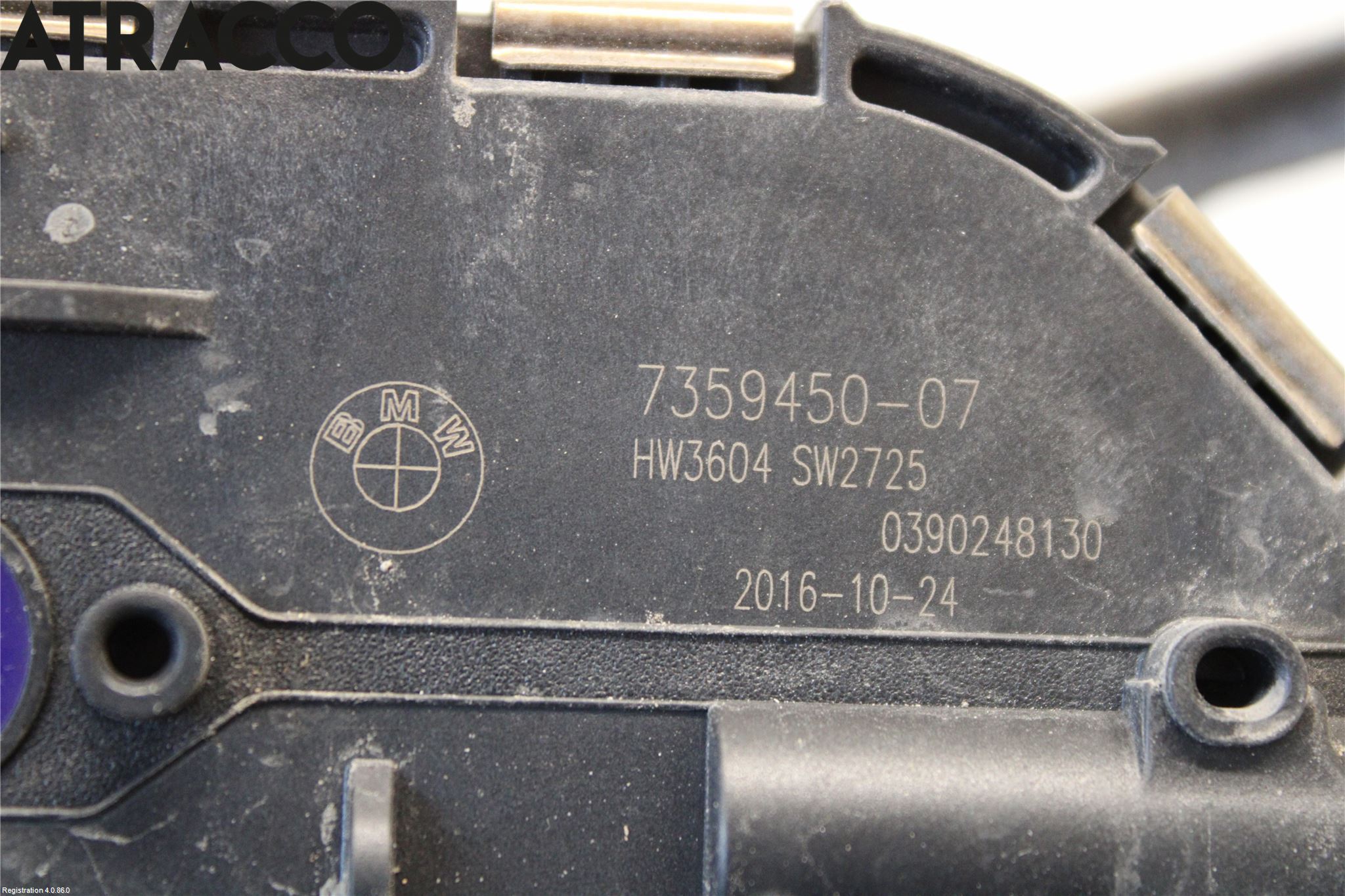 BMW i3 I01 13-22 Viskermotor Frontrute