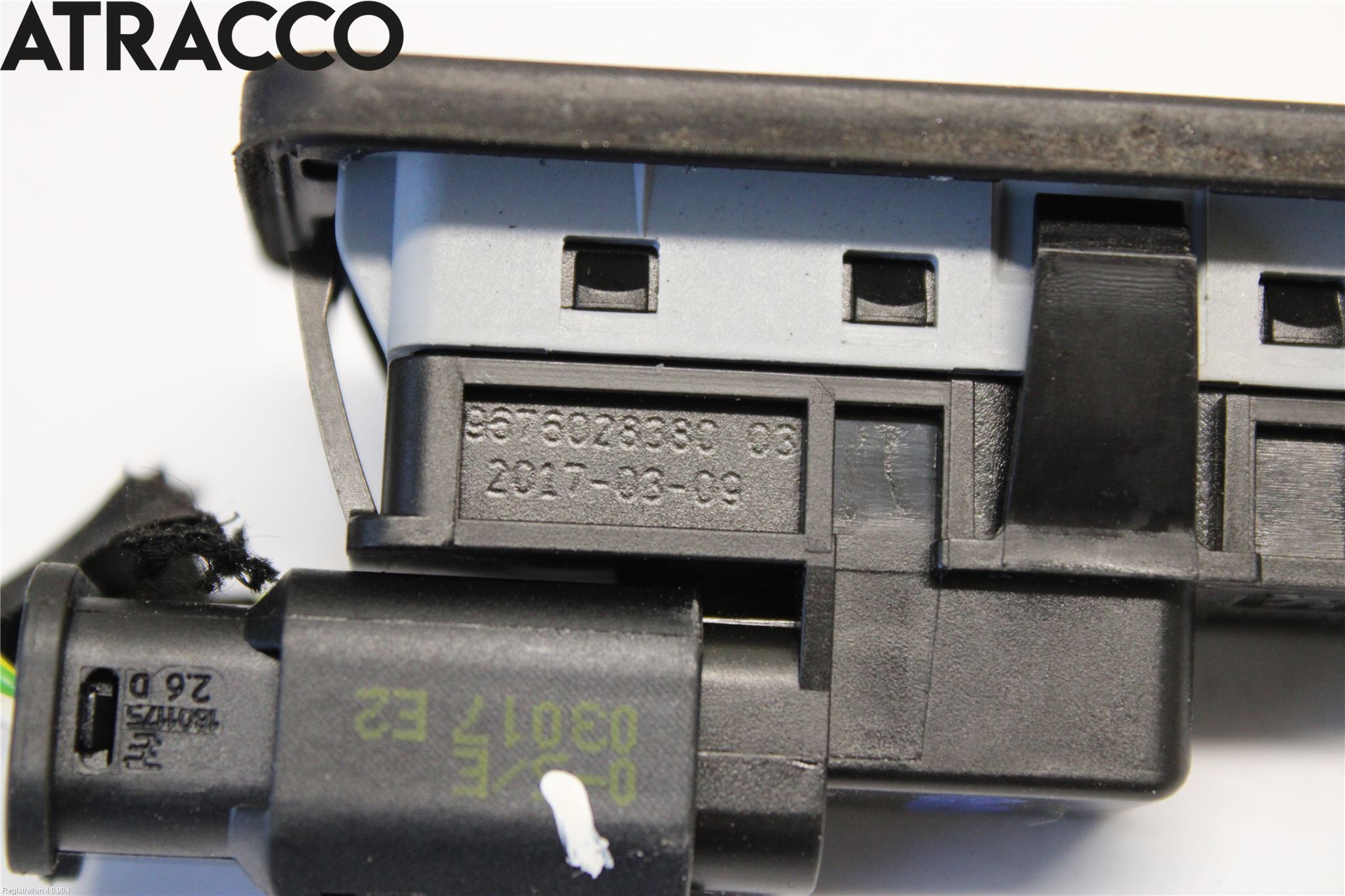 Peugeot 3008 17-24 Bakluke Handtak Ytre