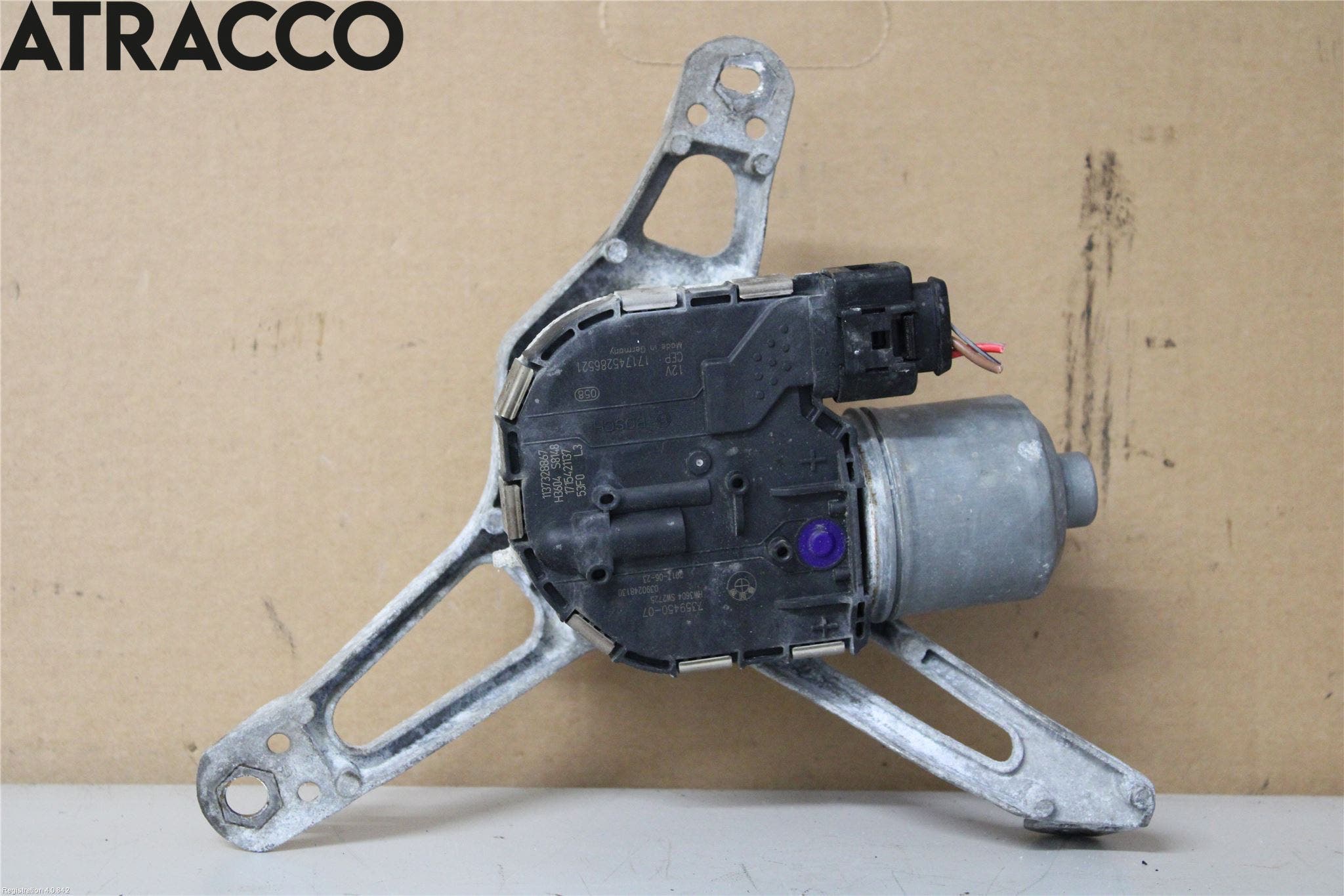 BMW i3 I01 13-22 Viskermotor Frontrute