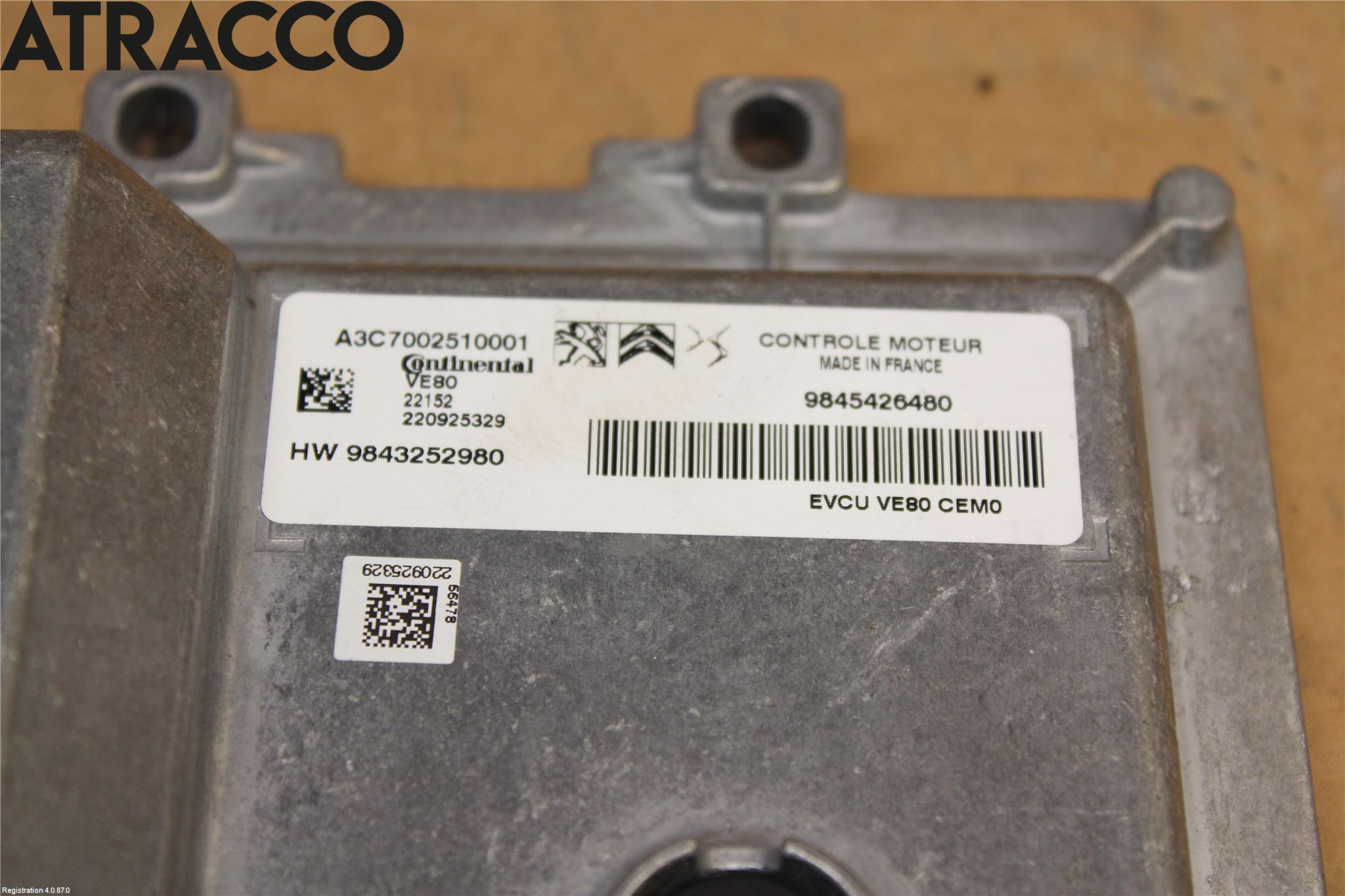 Peugeot EXPERT/E-EXPERT 17- Styreenhet Innsprøytning