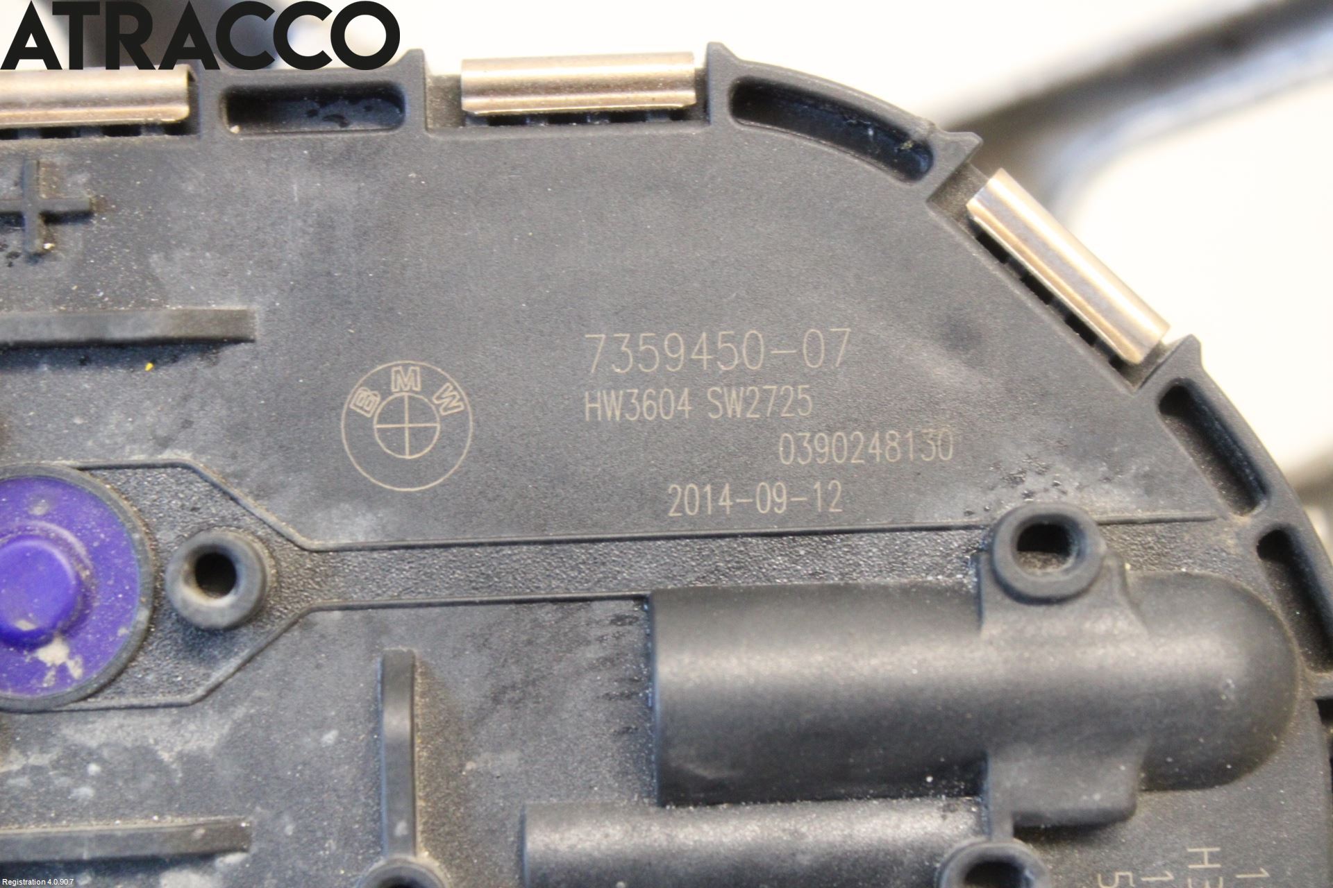 BMW i3 I01 13-22 Viskermotor Frontrute