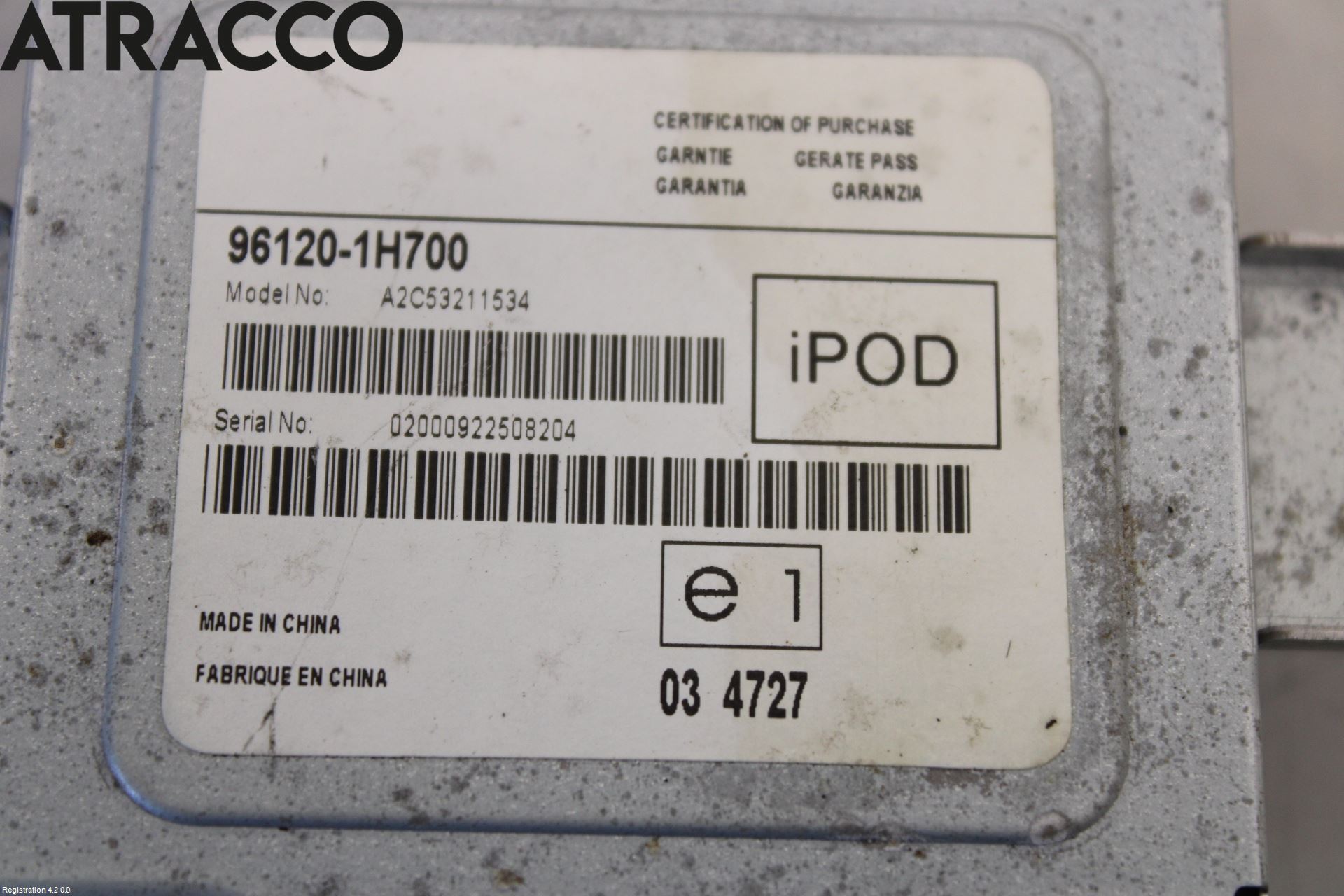 Kia CEED 06-12 Styreenhet Øvrig