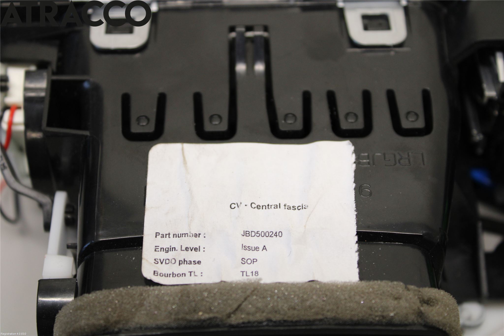 Landrover LAND ROVER RANGE ROVER L322 02-12 Dashbord Kanal - Dyse