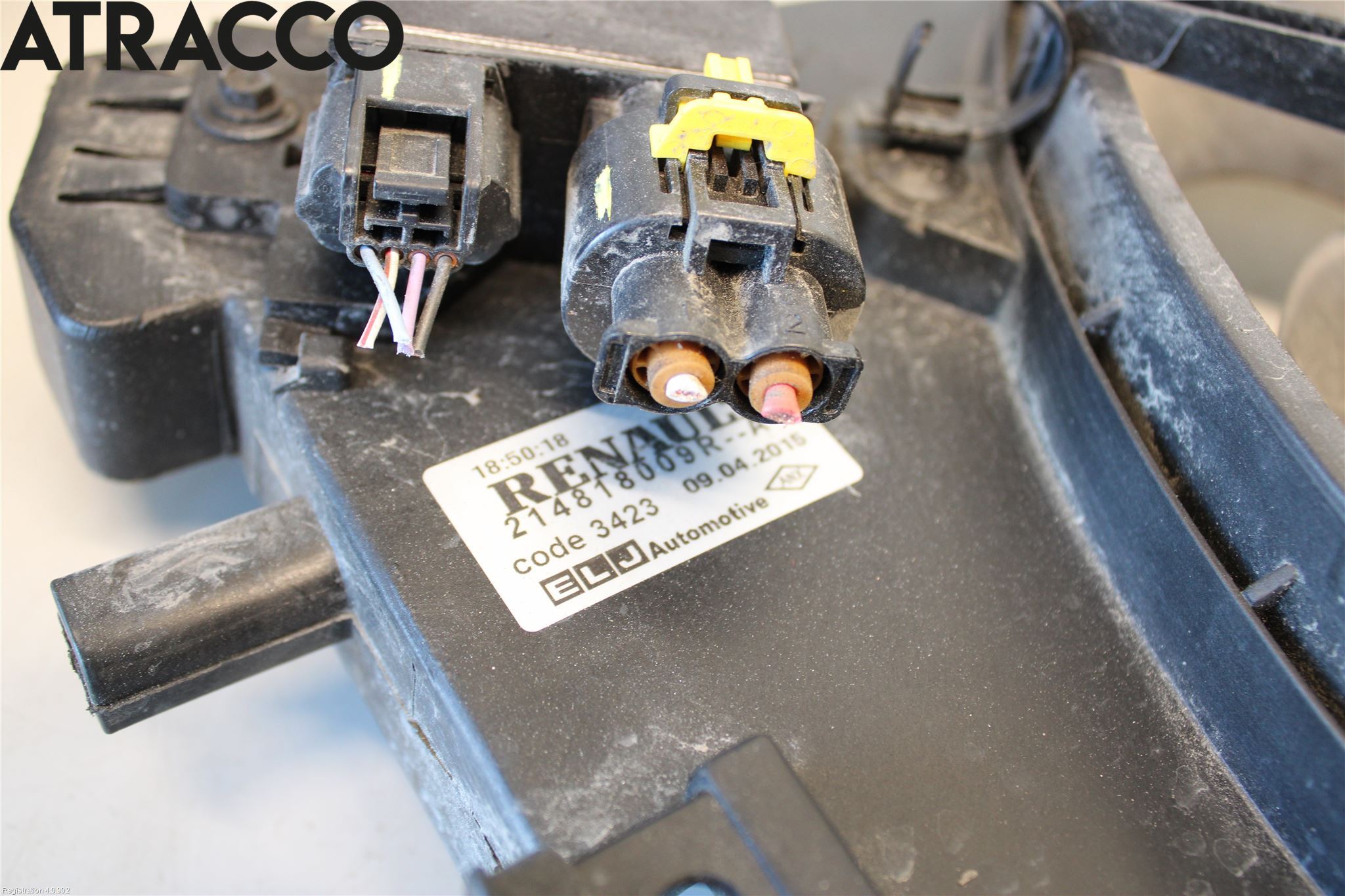 Renault CAPTUR 13-19 Kjølevifte Elektrisk