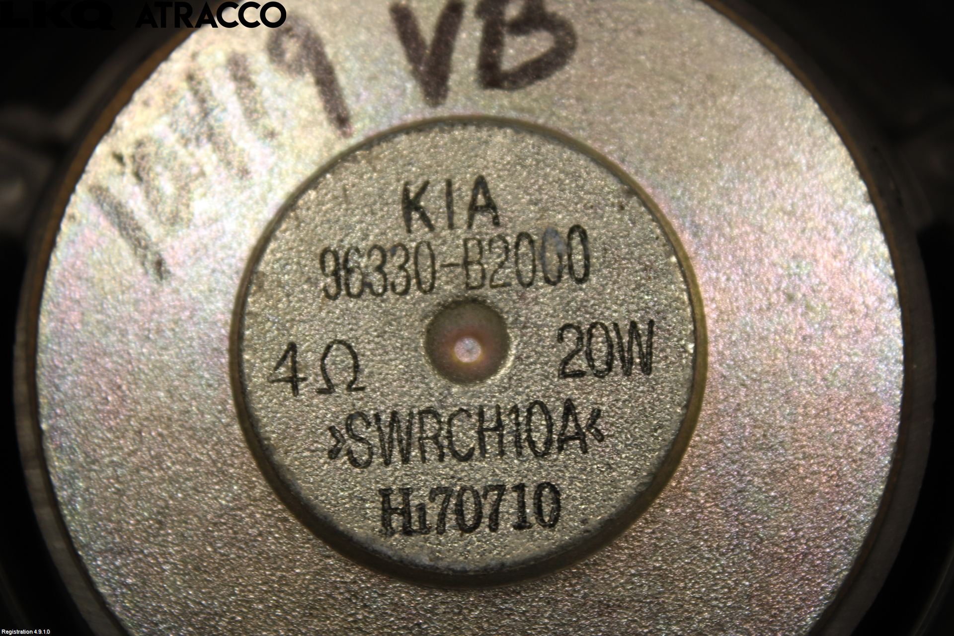 Kia SOUL 09- Innr Høyttaler