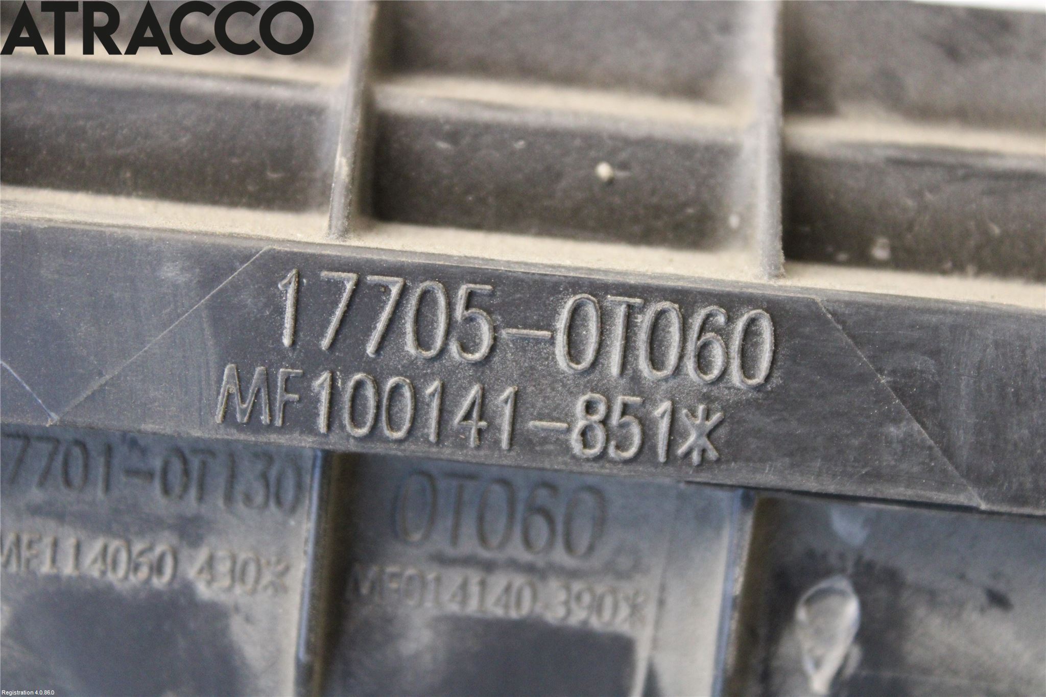 Toyota AURIS 13-19 Luftfilter Boks