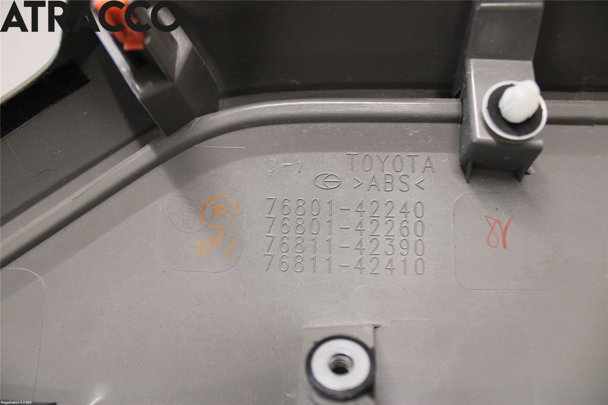 Toyota RAV4 19- List Bak-Bakluke