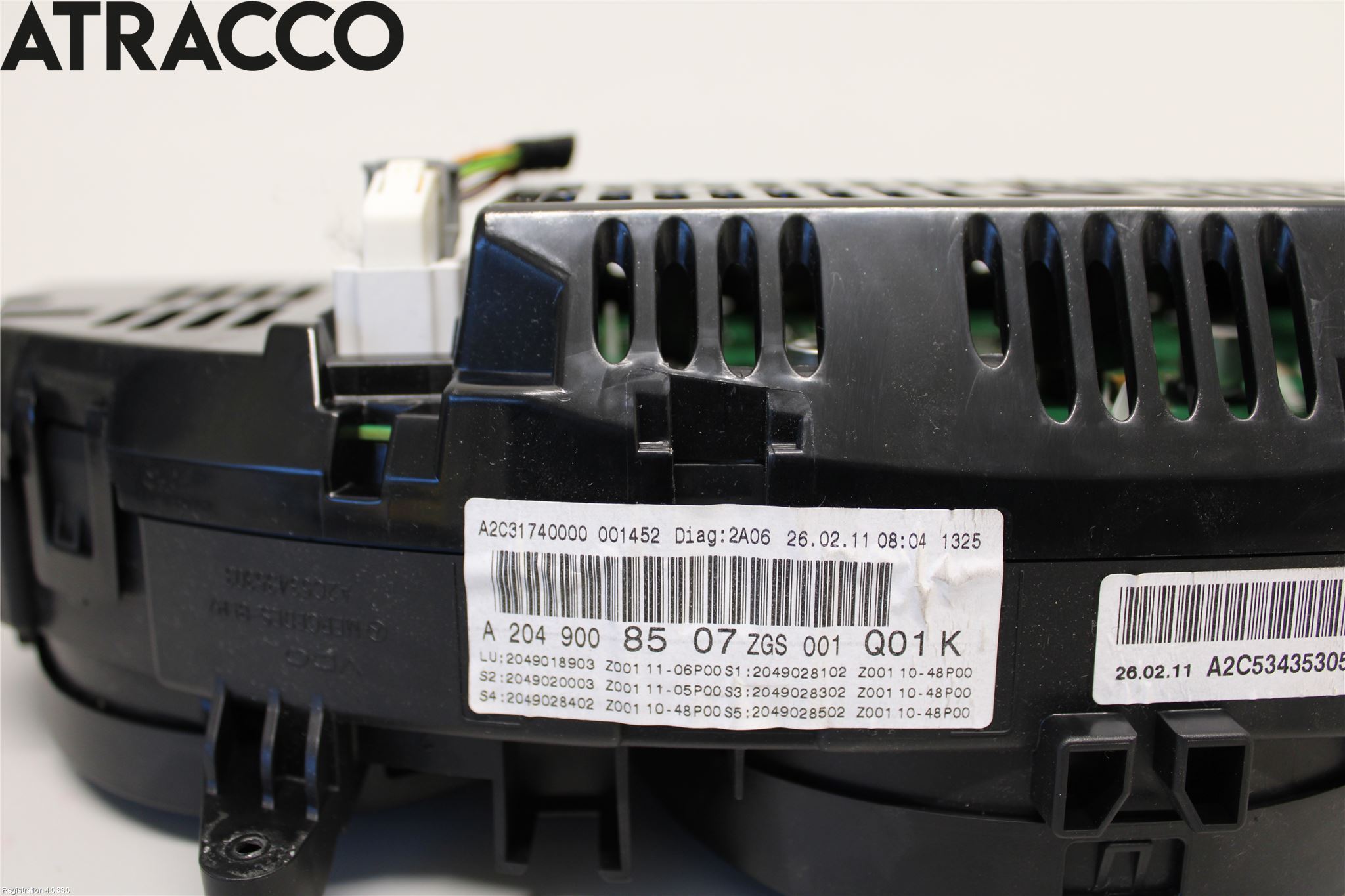 Mercedes-Benz MB C-KLASS (W204) 07-15 Instr Kombinert