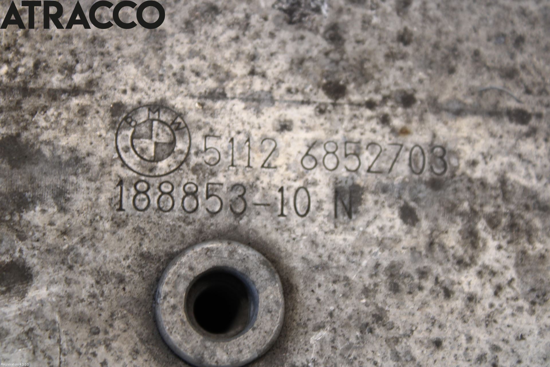 BMW i3 I01 13-22 Støtfanger Bak Feste