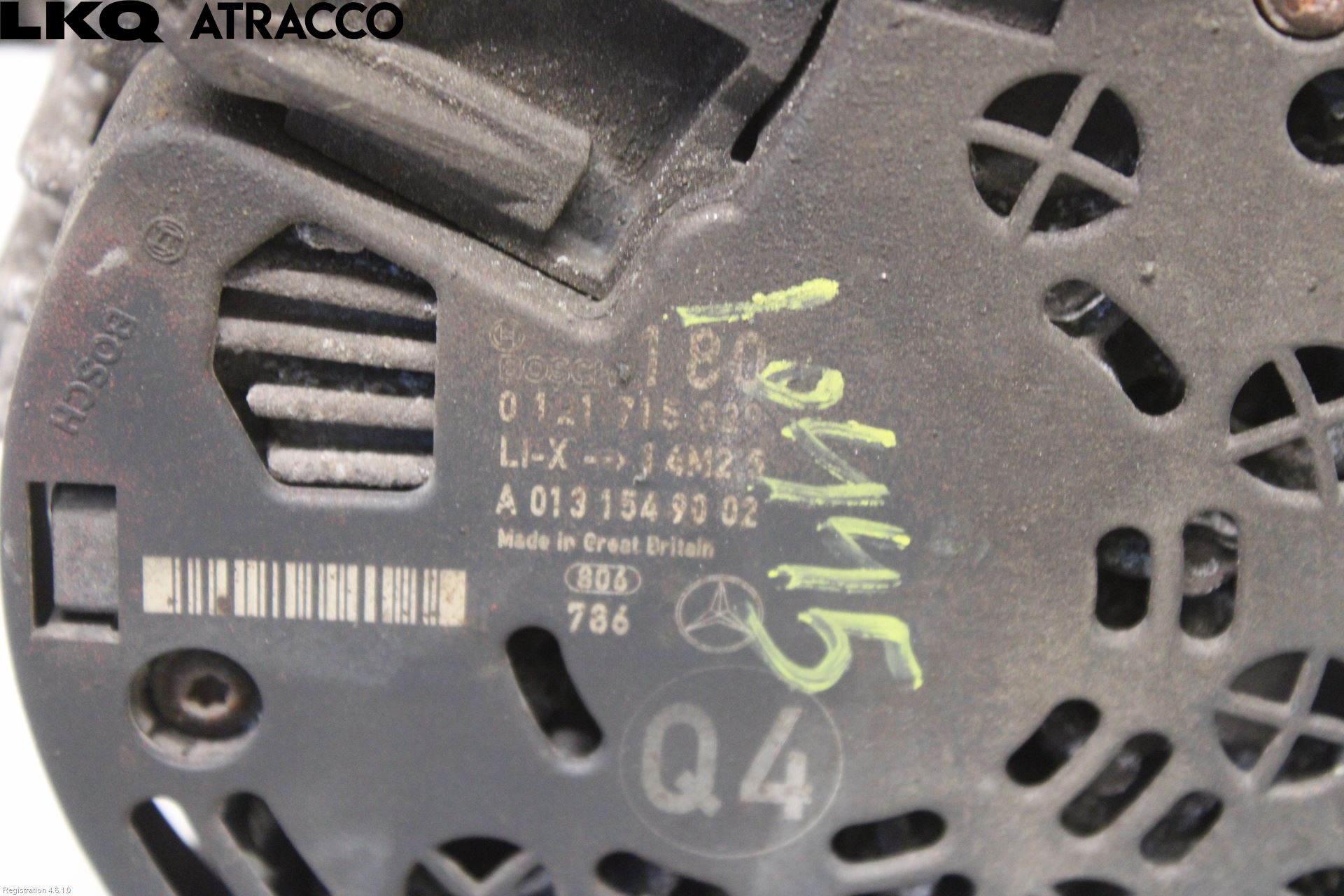 Mercedes-Benz MB E-KLASS (W211) 02-09 Dynamo