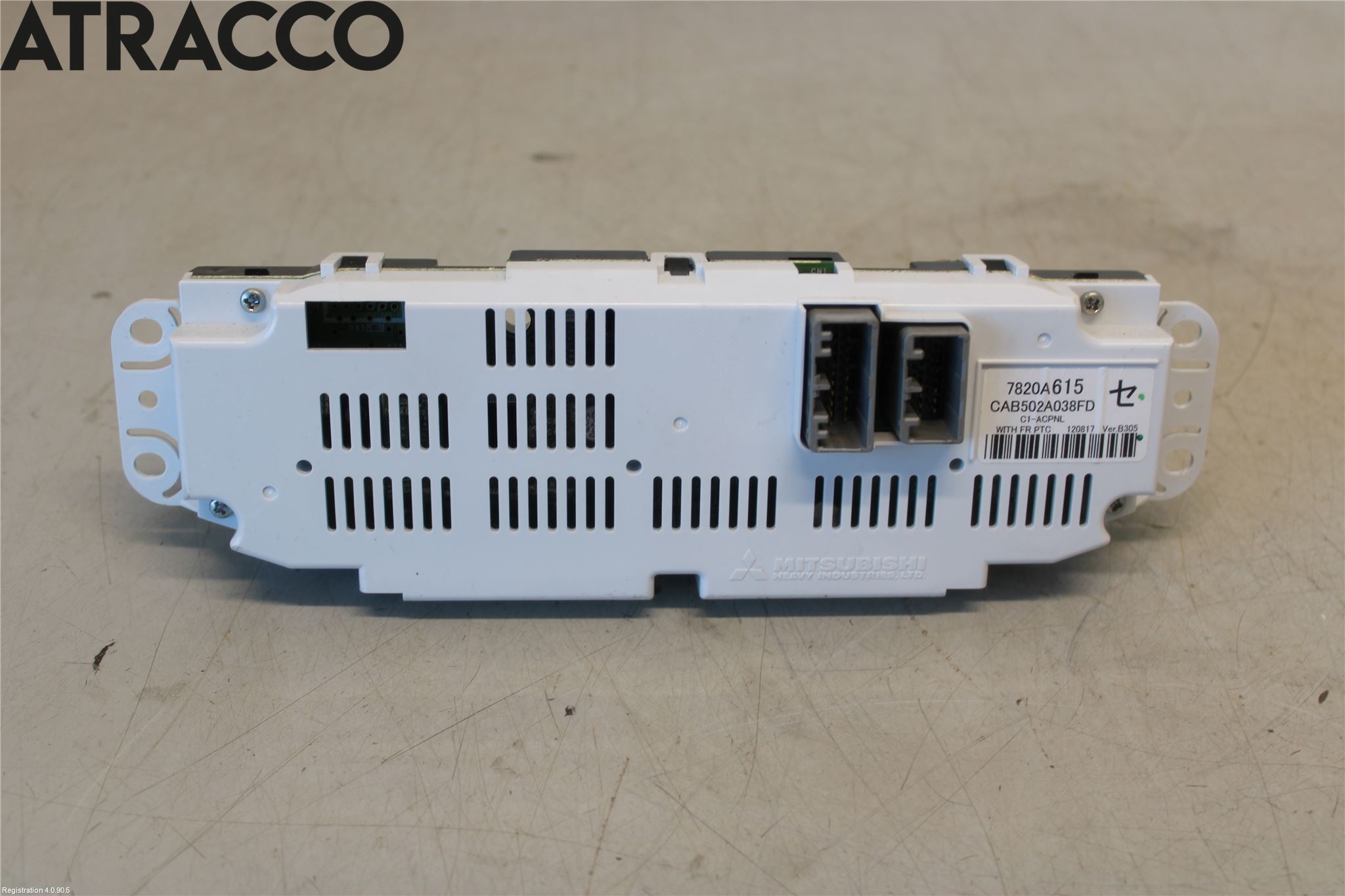 Mitsubishi ASX 10-22 Varme Ac Betjening-Display