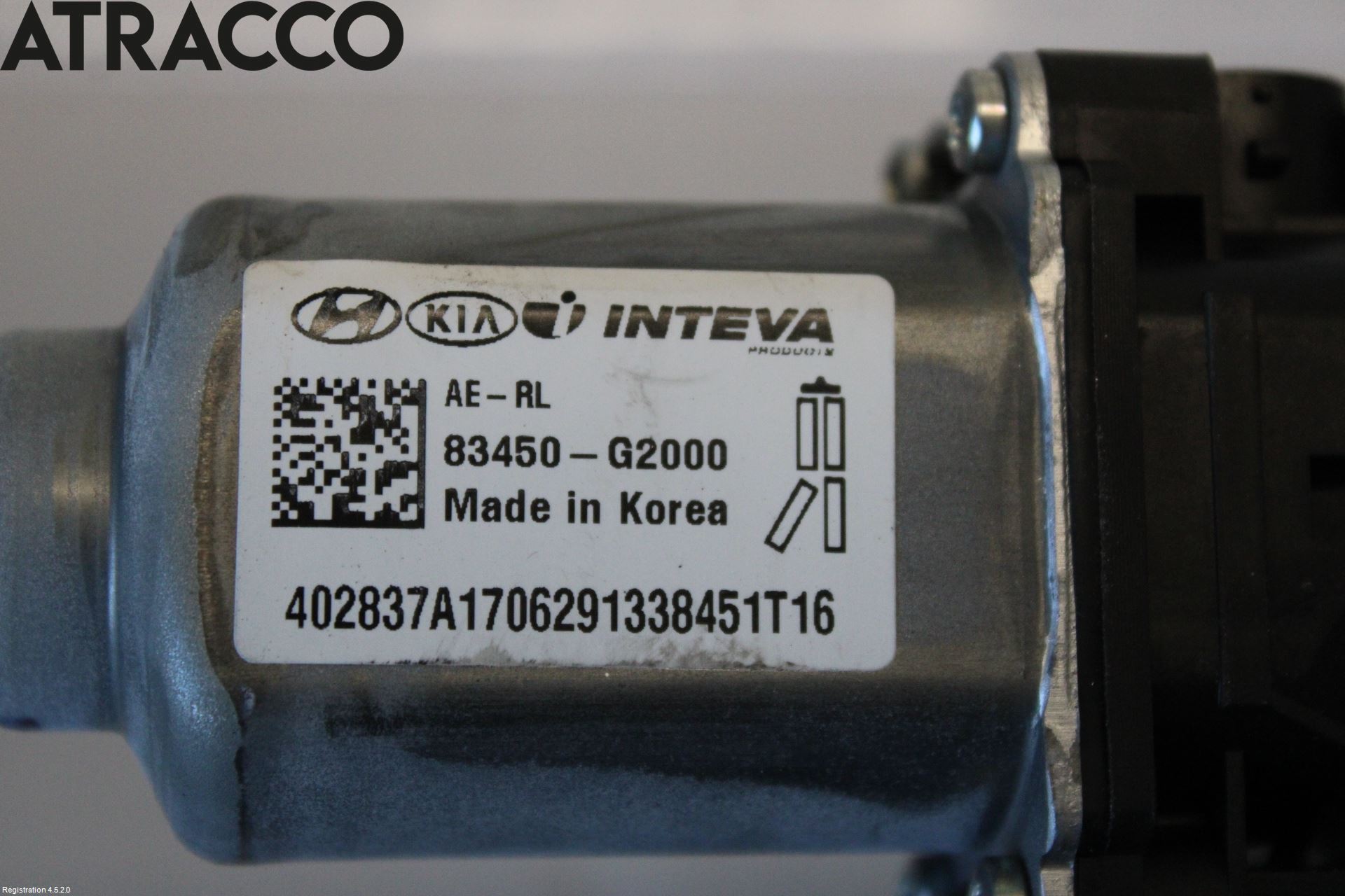 Hyundai IONIQ AE 17-22 Vindusheismotor