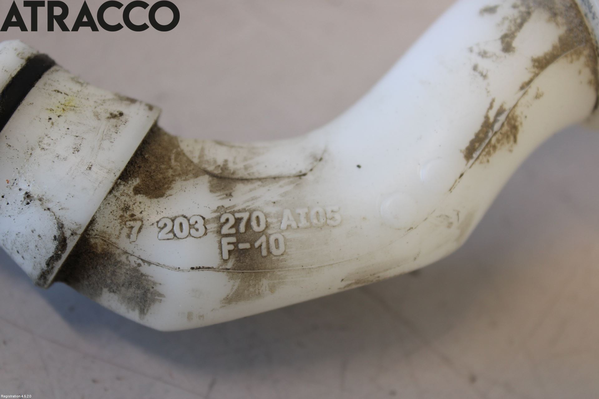 BMW 5 F10/F11/F18 09-17 Påfyllingsrør For Vasketank