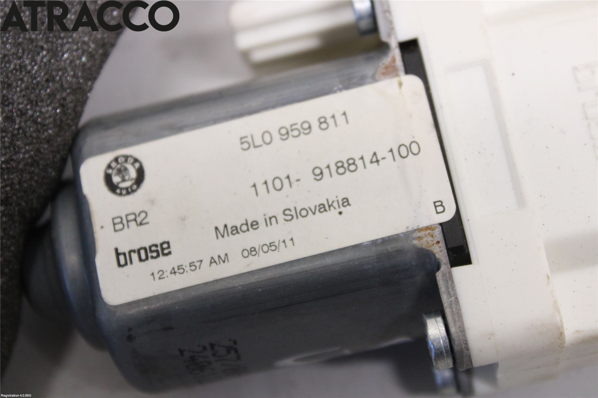 Skoda YETI Vindusheismotor