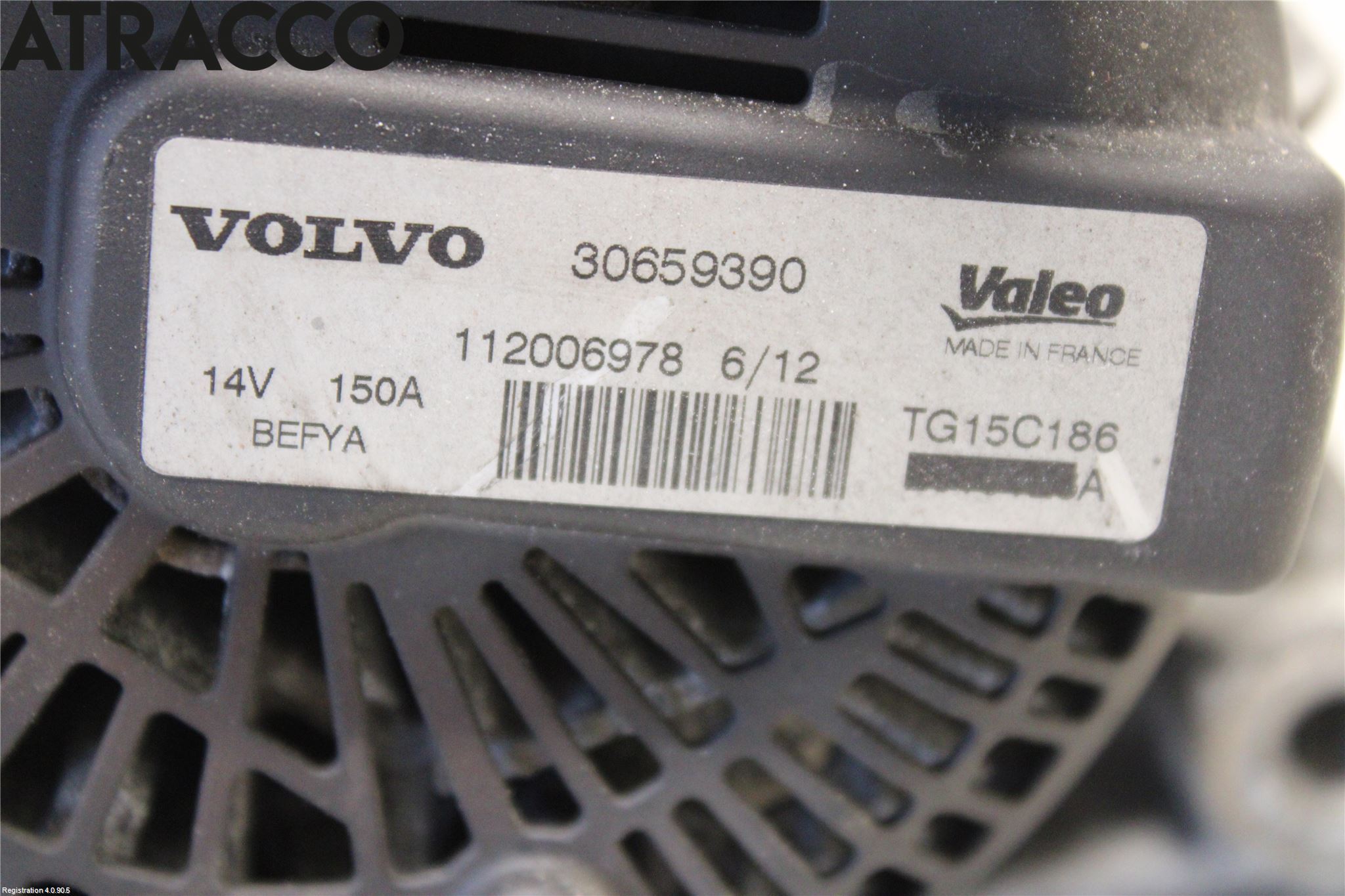 Volvo V70 08-13 Dynamo