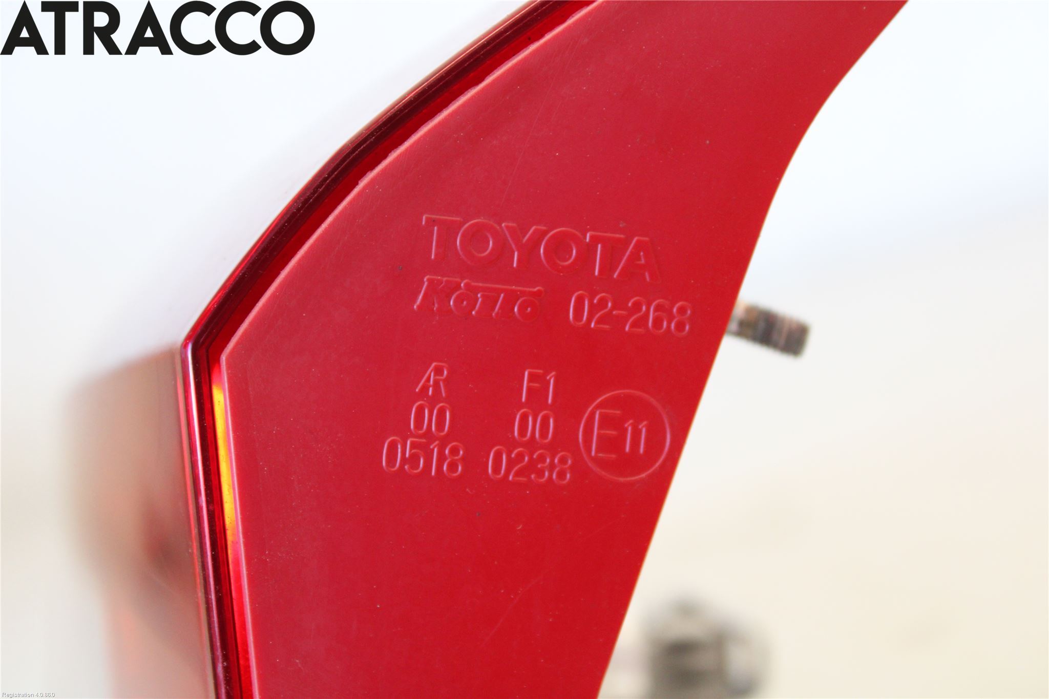 Toyota AURIS 13-19 Baklykt Høyre  På Luke(Indre)