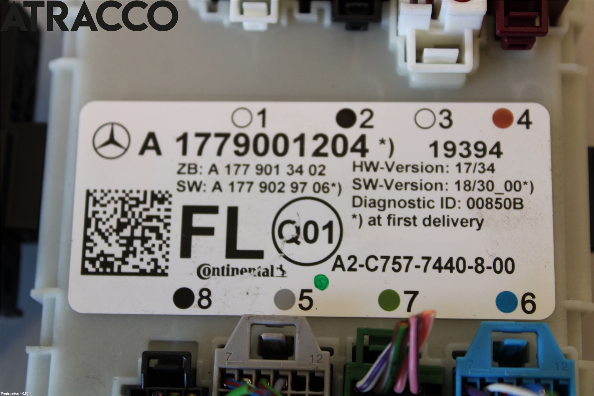 Mercedes-Benz MB B-KLASS (W246/W242) 12-19 Styreenhet Dør