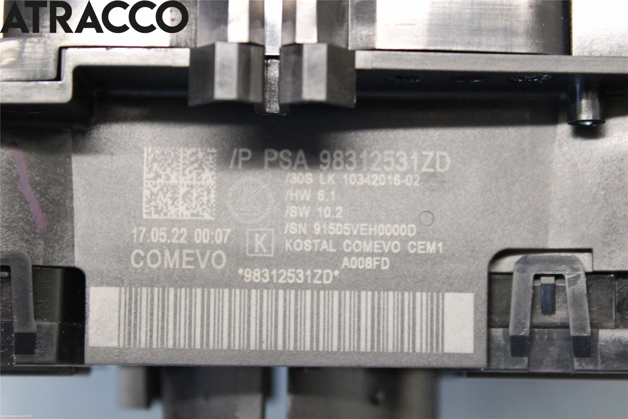 Peugeot EXPERT/E-EXPERT 17- Bryter Ratt Kombi H Og V