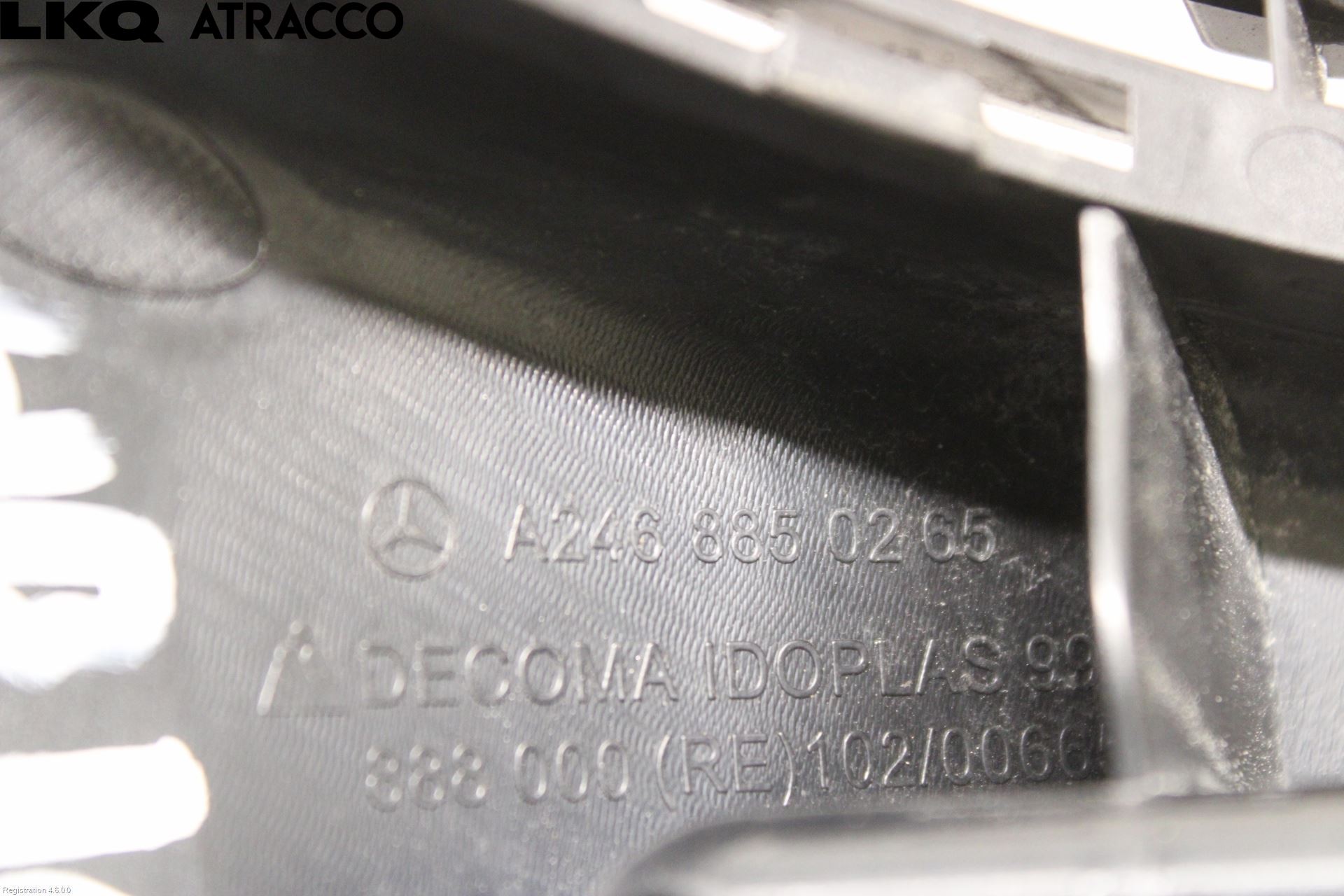 Mercedes-Benz MB B-KLASS (W246/W242) 12-19 Støtfangerfeste Bak Høyre