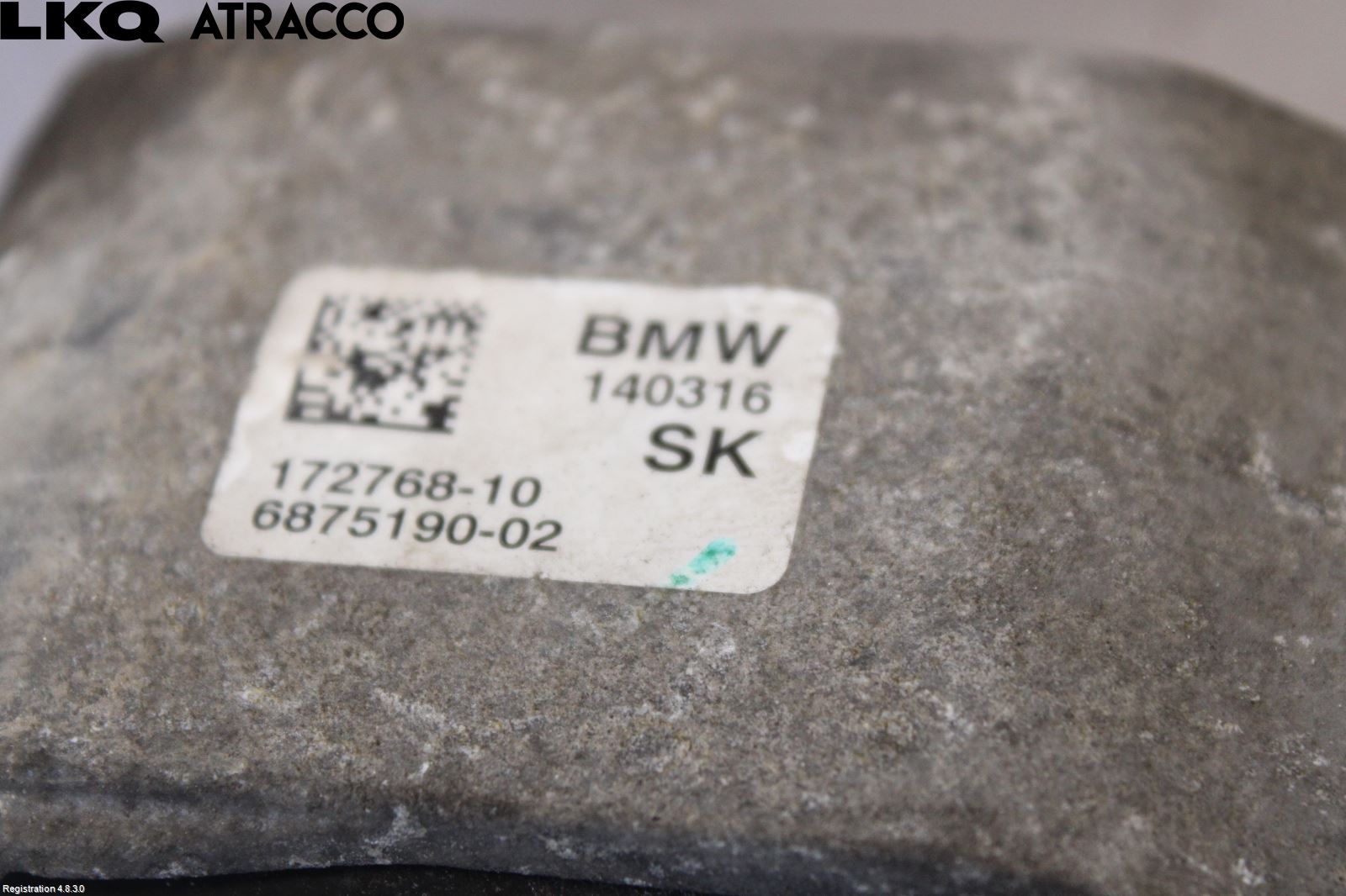 BMW 2 F45 Active Tourer 14-21 Motor Feste Stål-Alu