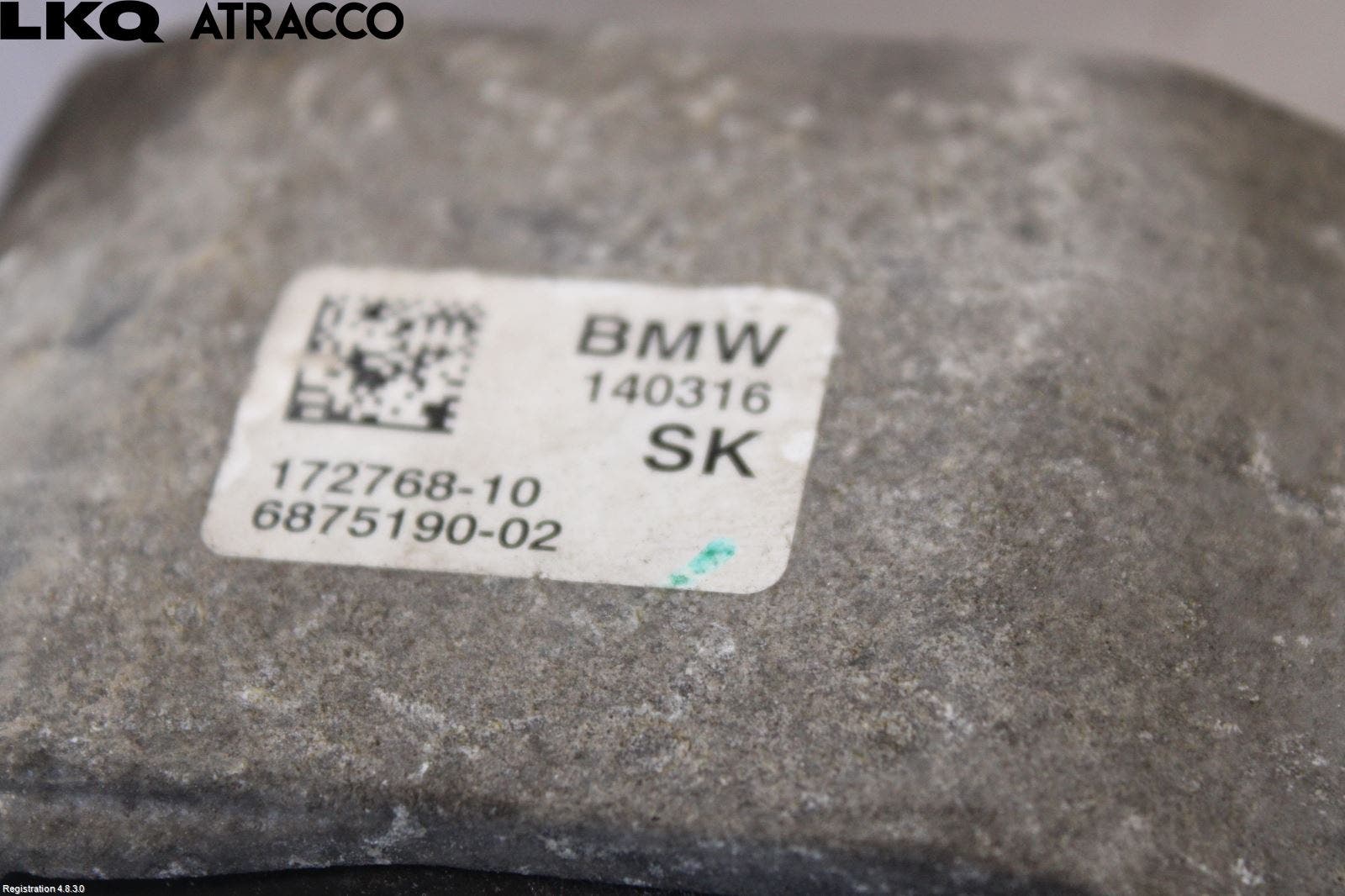 BMW 2 F45 Active Tourer 14-21 Motor Feste Stål-Alu