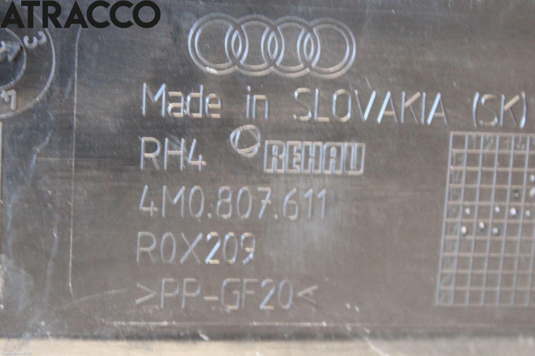 Audi Q7/SQ7 Bunnplate U Motor-Gear-Dørk